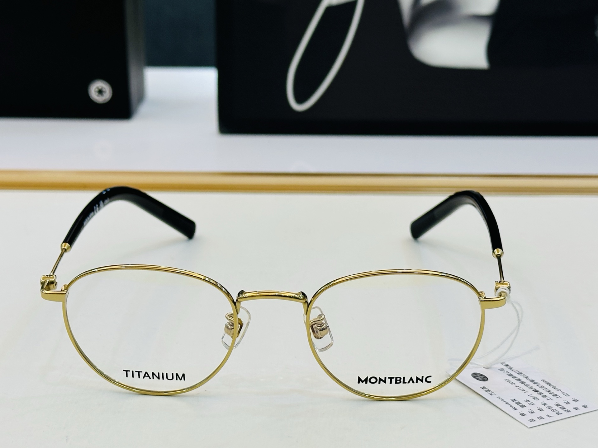 官网新品 MONTBLANC 万宝龙 MB0423 Size：49口21-145 做工精良 👍👍W 完美