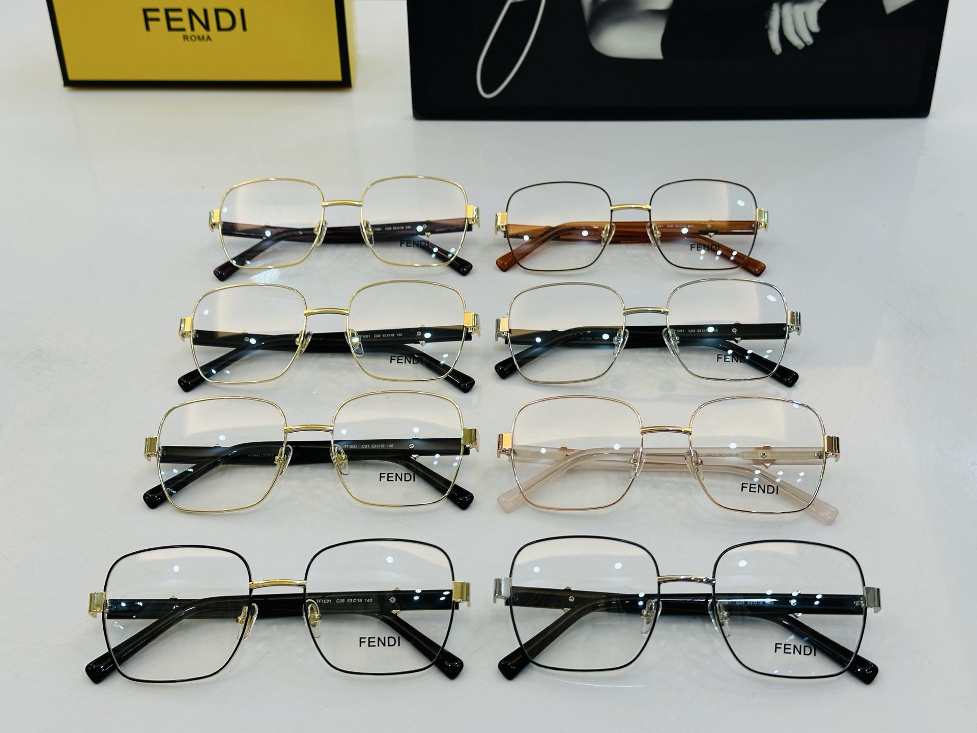 。新款FEND* TF1081 Size：53口19-140🎁芬家 😀👏时尚经典 L配光镜