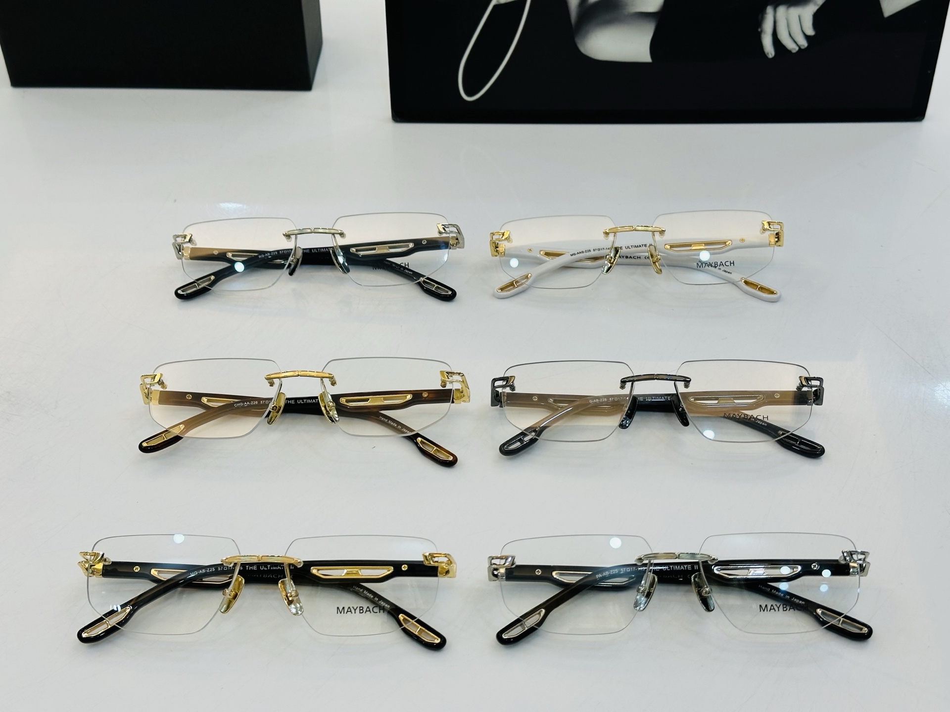 高品质 迈巴赫 🎉🎉做工精美💕💕MAYBAC*H Z25 Size：57口17-145 质感十足 A👍配