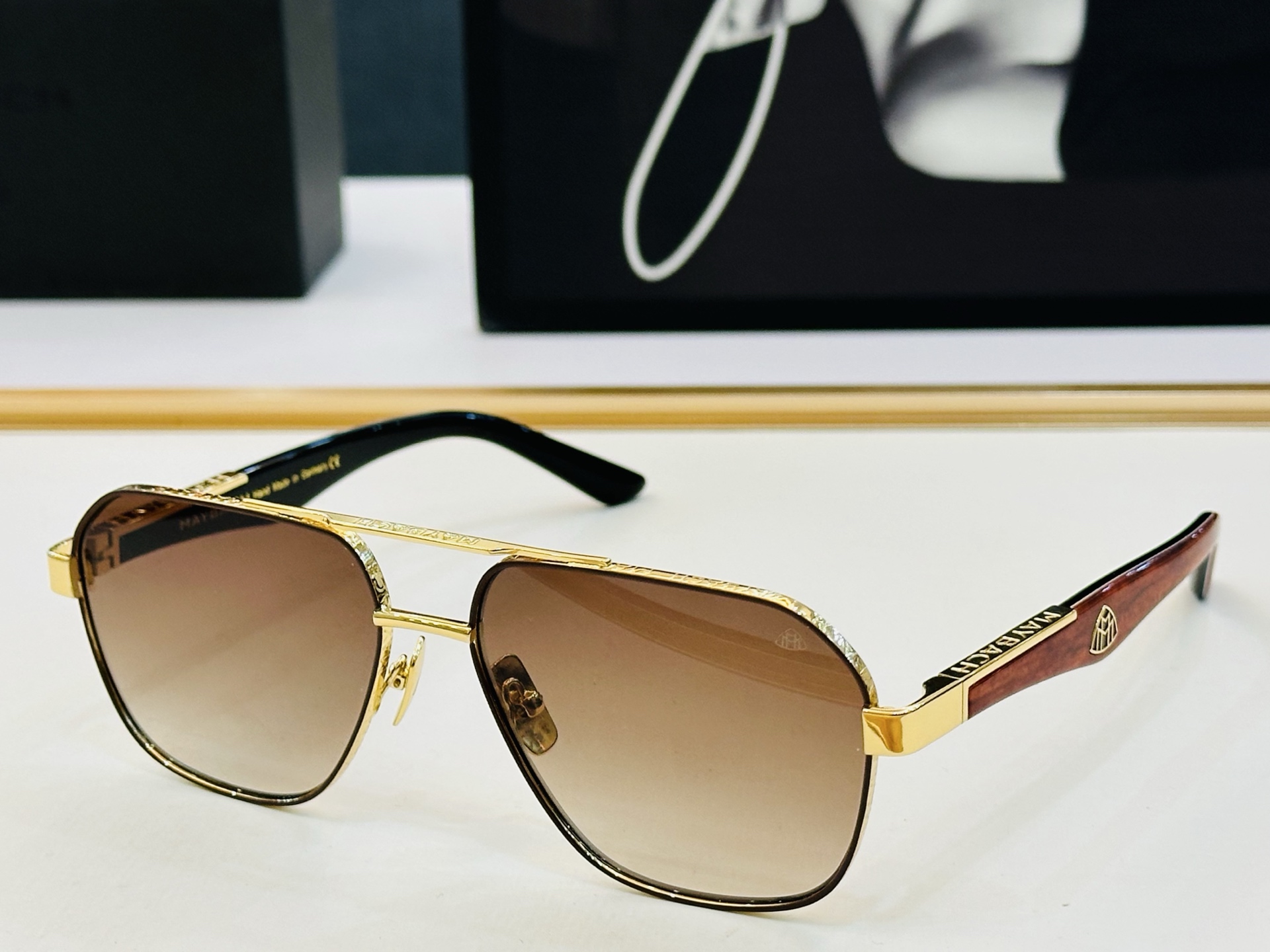 高品质 迈巴赫 🎉🎉做工精美💕💕MAYBAC*H Z28 Size：58口15-140 质感十足 A👍高