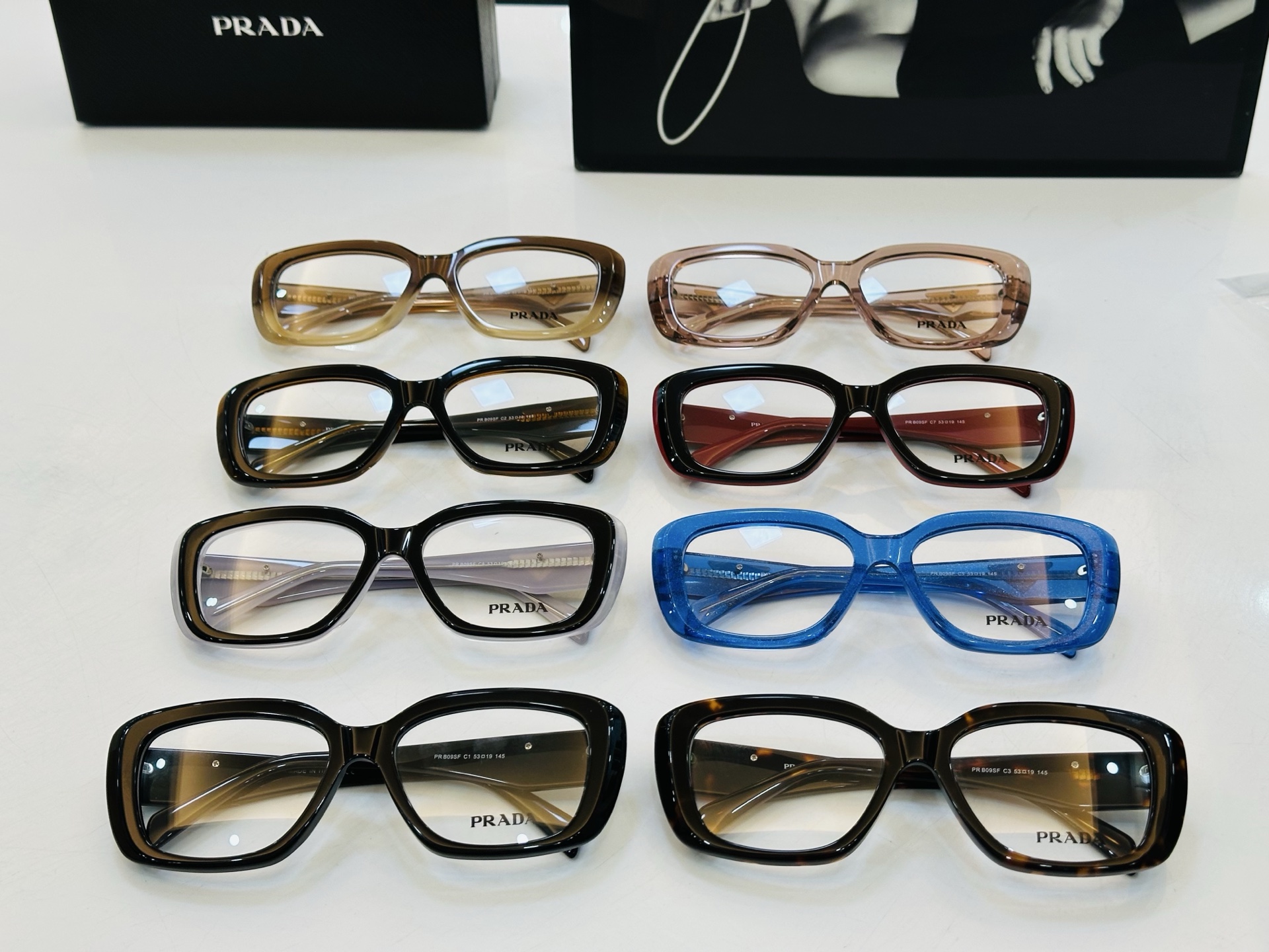 🔺PRAD*🔻普家 PR B09SF Size：53口19-145 眼镜系列堪称精湛制作 最新推出火爆款