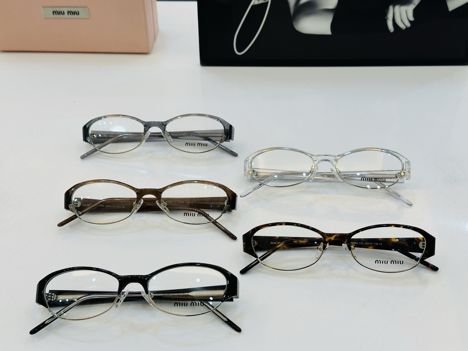 ❤️❤️🌾 🆕 谬家 mu9200 Size：55口19-148 [玫瑰]得意]微笑] q独具品质 配光