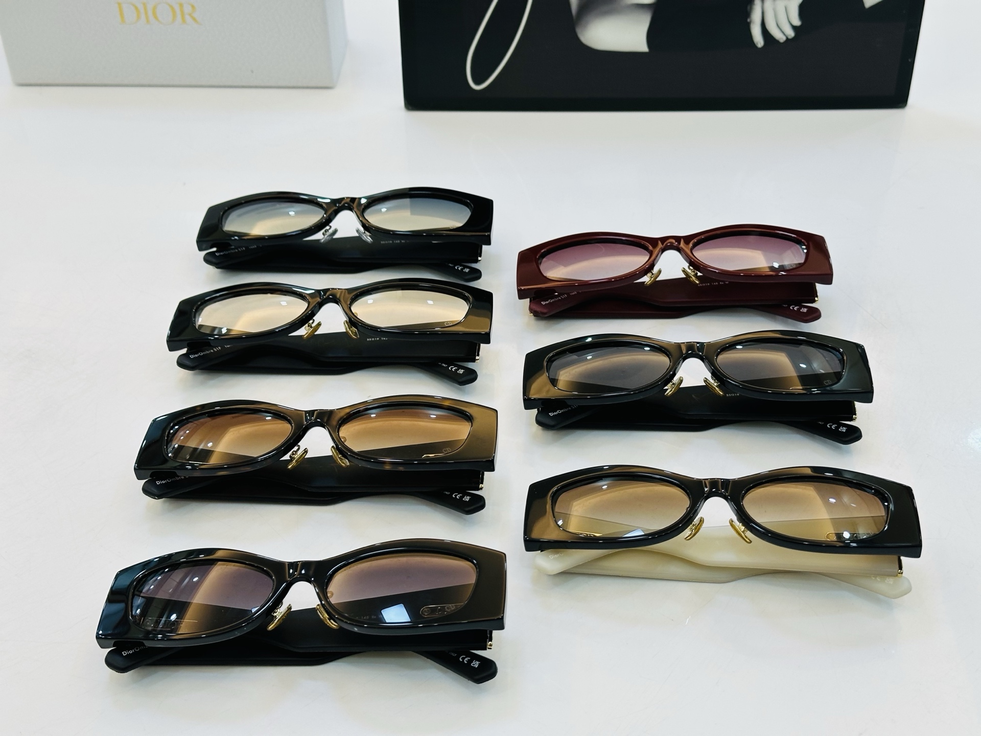 🔻🔻🔻DIO* 迪家 S1F Size：55口19-145 春夏款墨镜 😎🔆 FD搭配镜腿精致 质量上佳