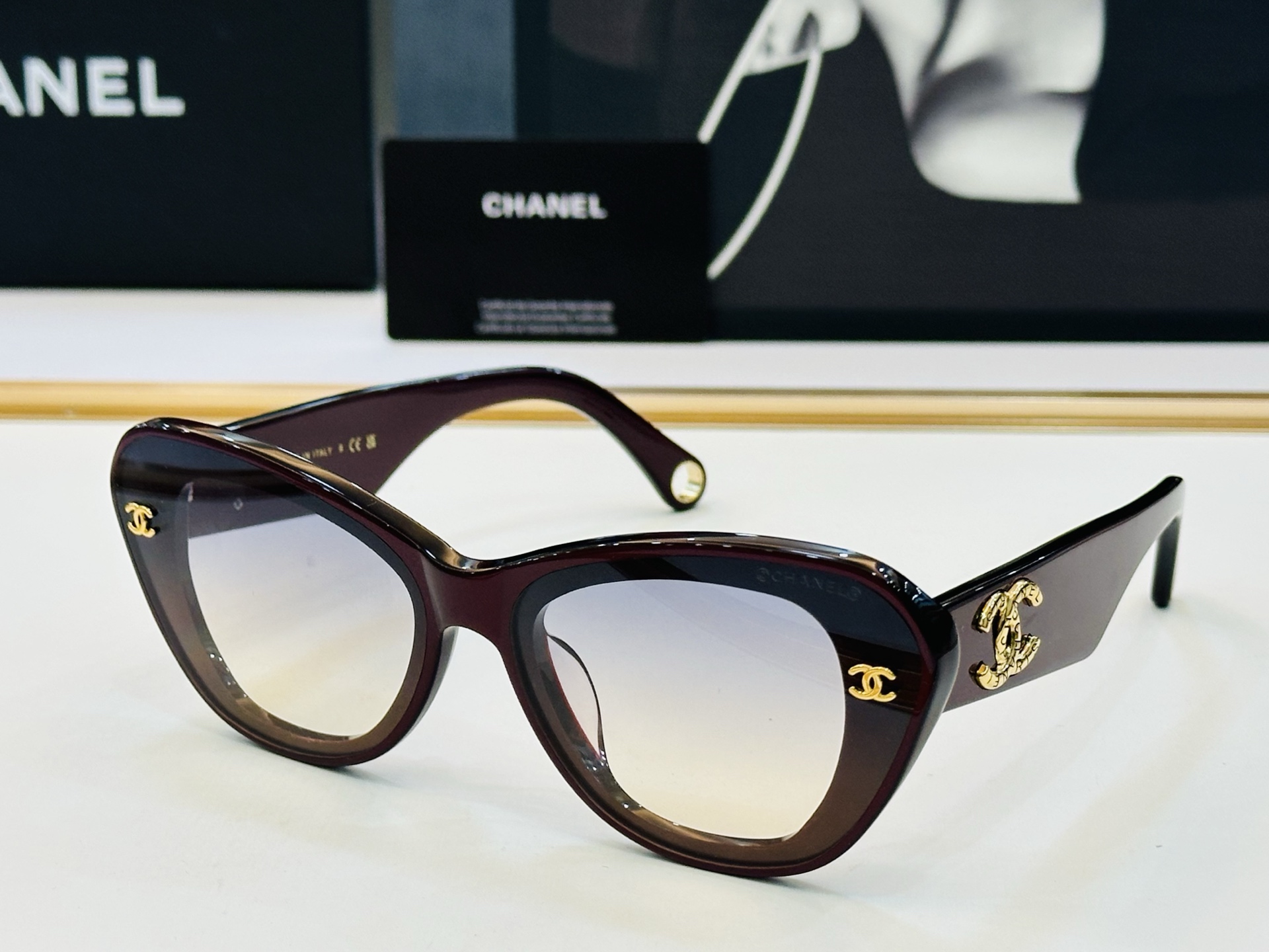 🆕 【CHANE*/香家】MODEL: CH5502 Size：65口16-145 💅🏻💓G太阳镜