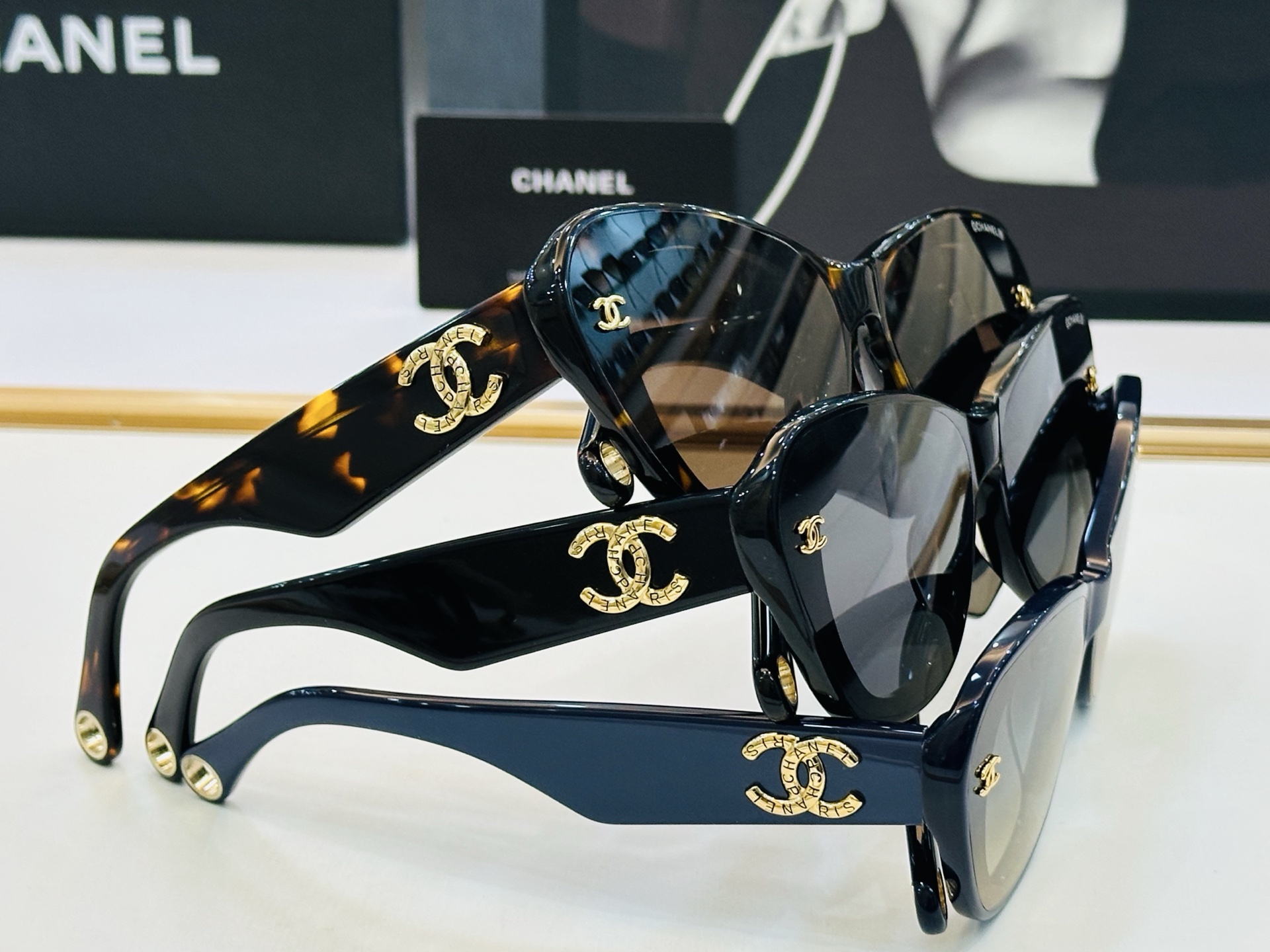 🆕 【CHANE*/香家】MODEL: CH5502 Size：65口16-145 💅🏻💓G太阳镜