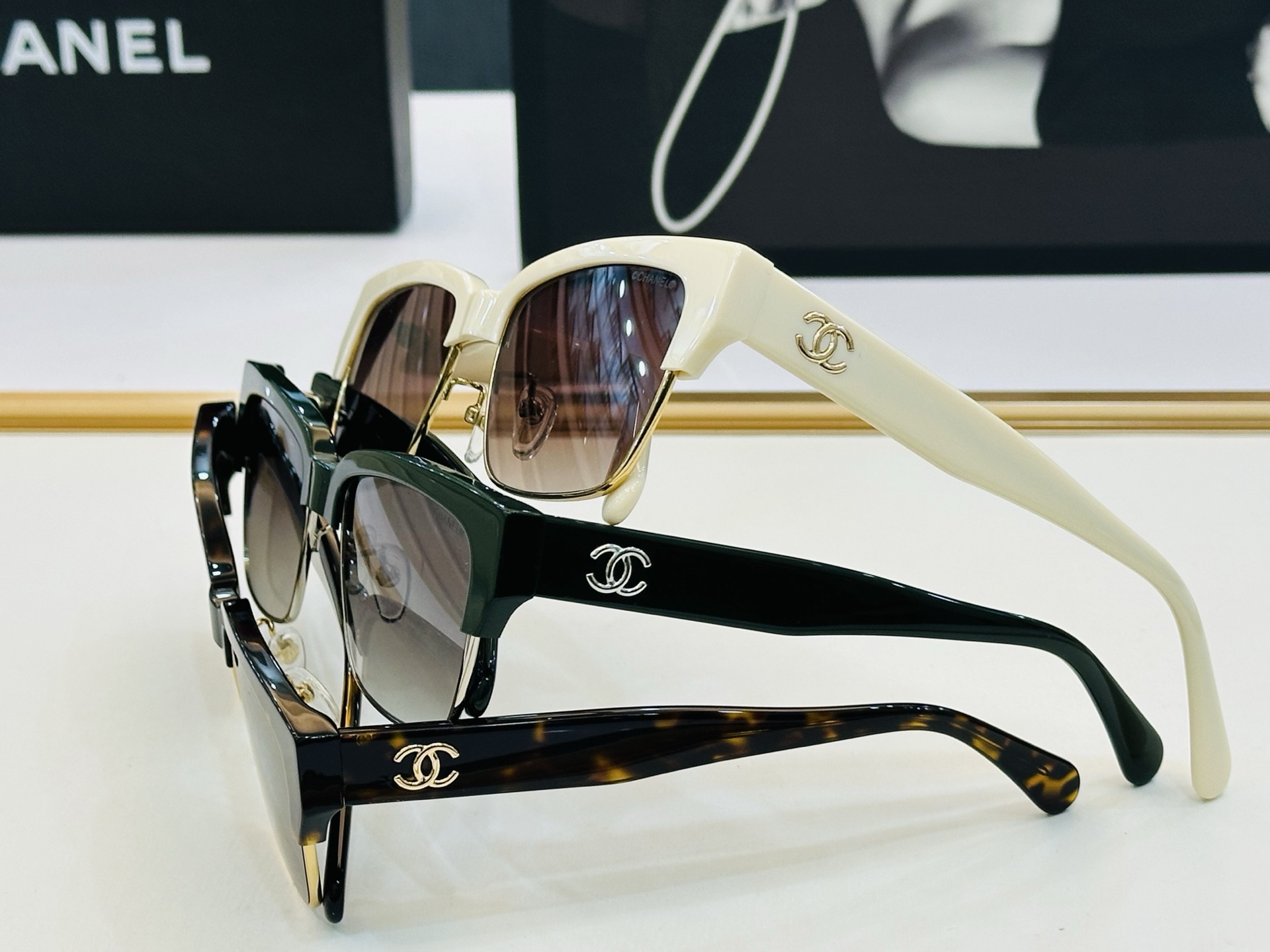 🆕 【CHANE*/香家】MODEL:CH5558 Size：55口18-140 💅🏻💓J太阳镜