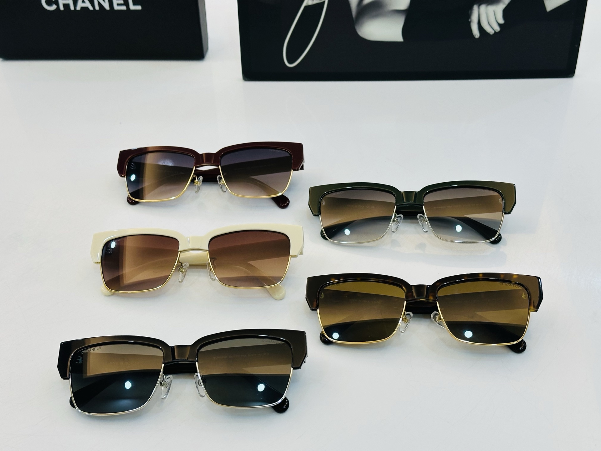 🆕 【CHANE*/香家】MODEL:CH5558 Size：55口18-140 💅🏻💓J太阳镜