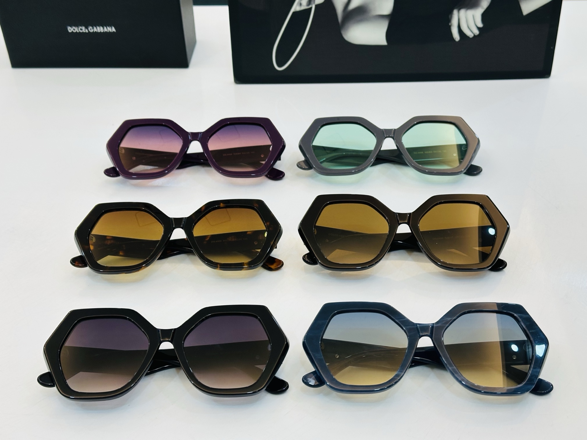 🆕 官网款 🔺DOLCE&GABBAN*🔻DG4406 Size：53口20-145 新颖独特🔝🔝L美艳