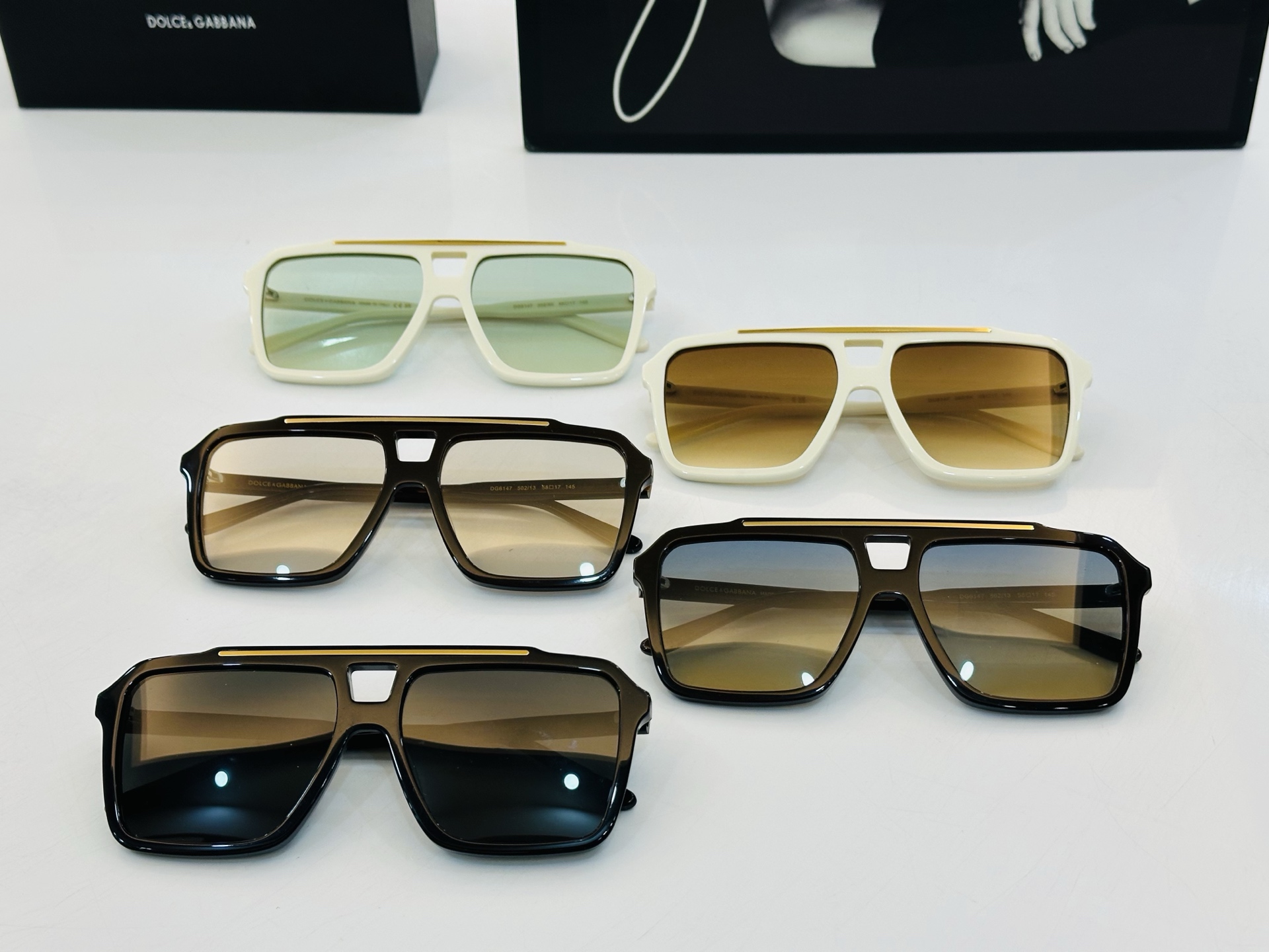 🆕 官网款 🔺DOLCE&GABBAN*🔻杜嘉班*纳新品 DG6147 Size：58口17-145 新