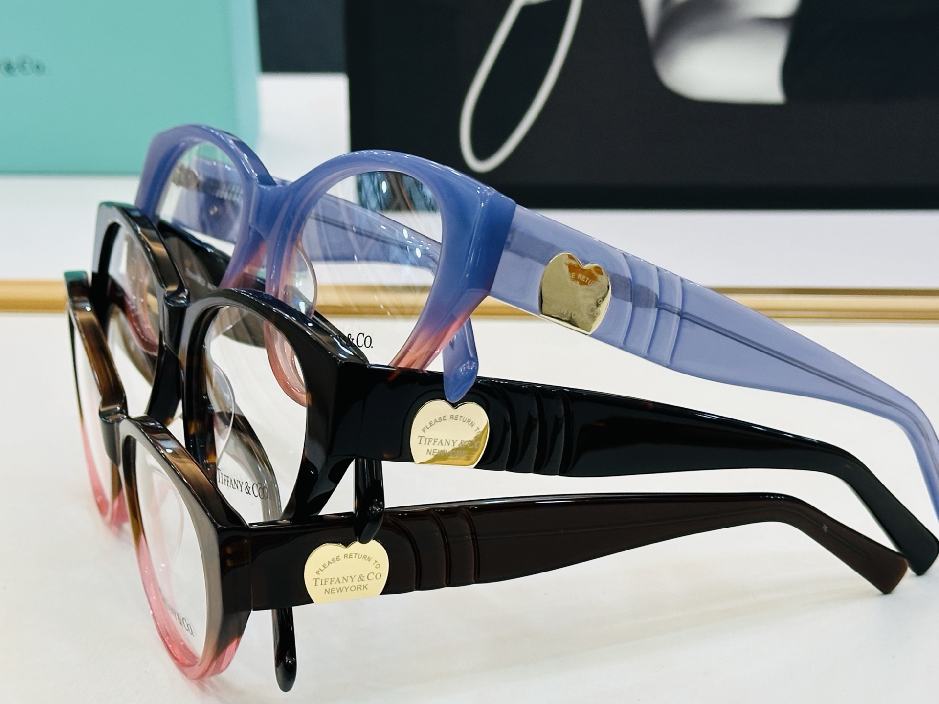 蒂芙家 Tiffany & CO. TF2244 Size：53口17-145 时尚太阳镜架 👍L多色可