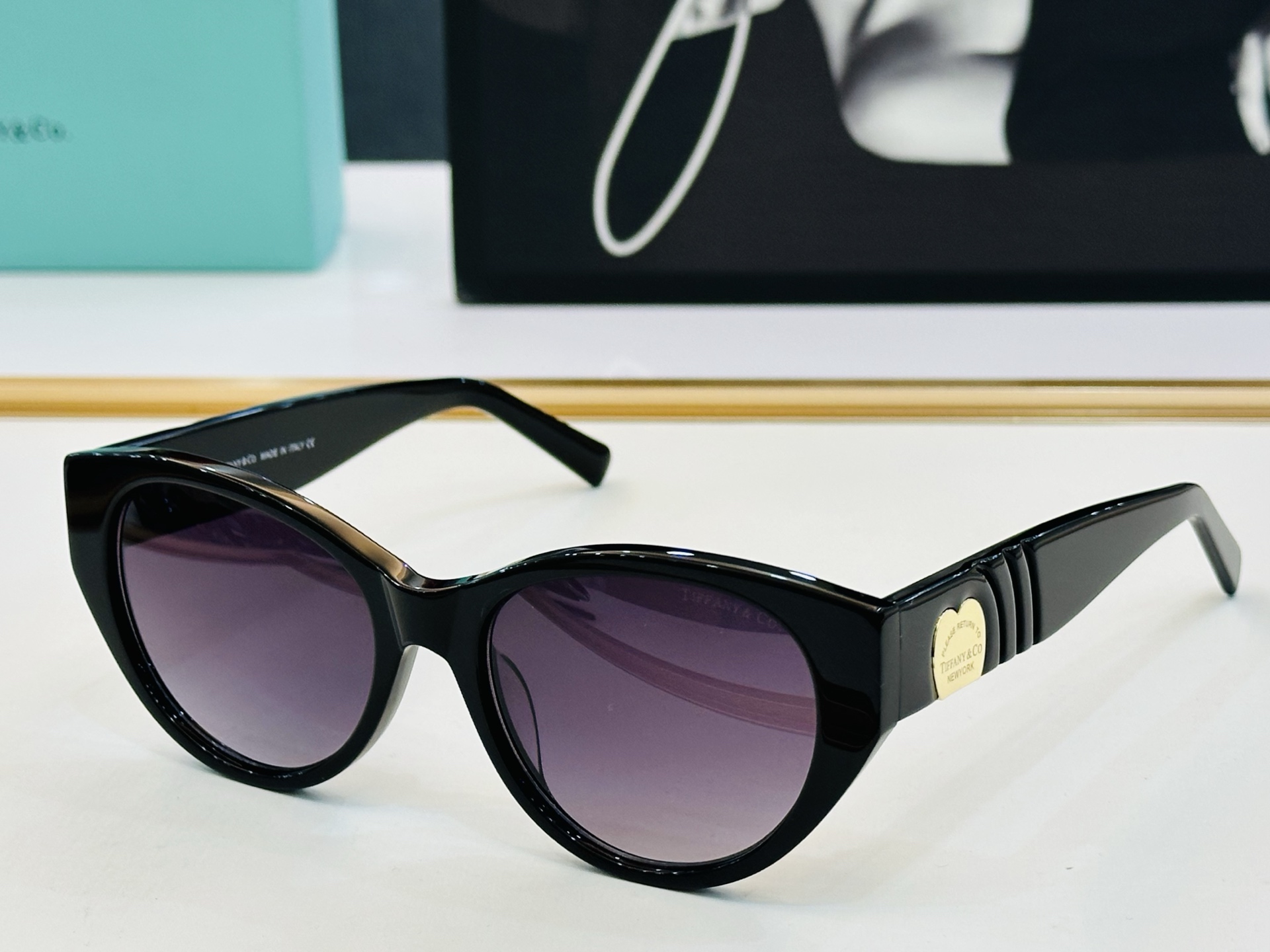 蒂芙家 Tiffany & CO. TF2244Size：53口17-145 时尚太阳镜架 👍L多色可选