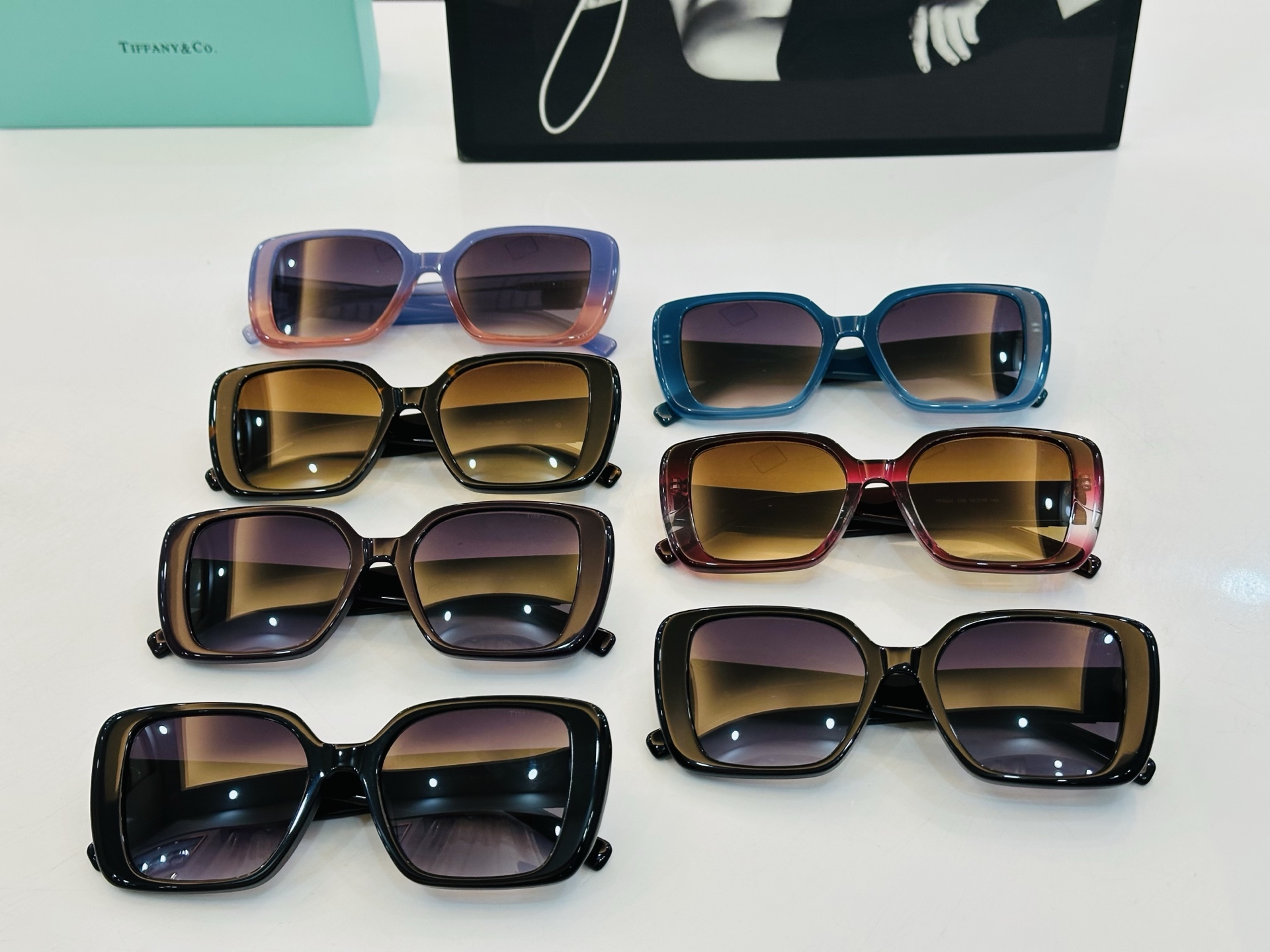 蒂芙家 Tiffany & CO. TF5024 Size：54口19-145 时尚太阳镜架 👍L多色可
