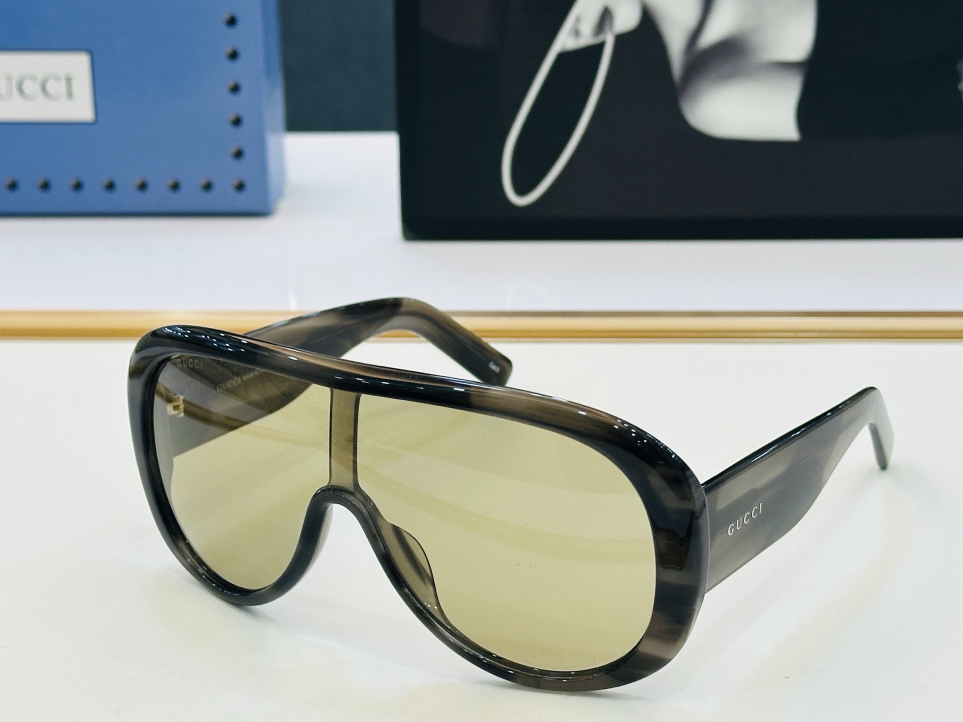 GUCC* 古家 GG2164S 🐝🐝系列 Size：133口140 🍁🍁 FD超绝品质太阳镜 。