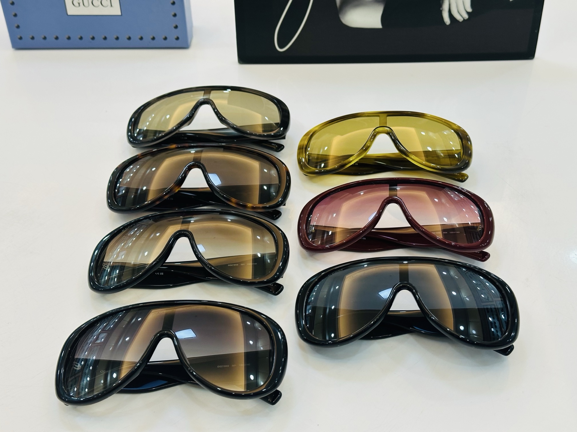 GUCC* 古家 GG2164S 🐝🐝系列 Size：133口140 🍁🍁 FD超绝品质太阳镜 。