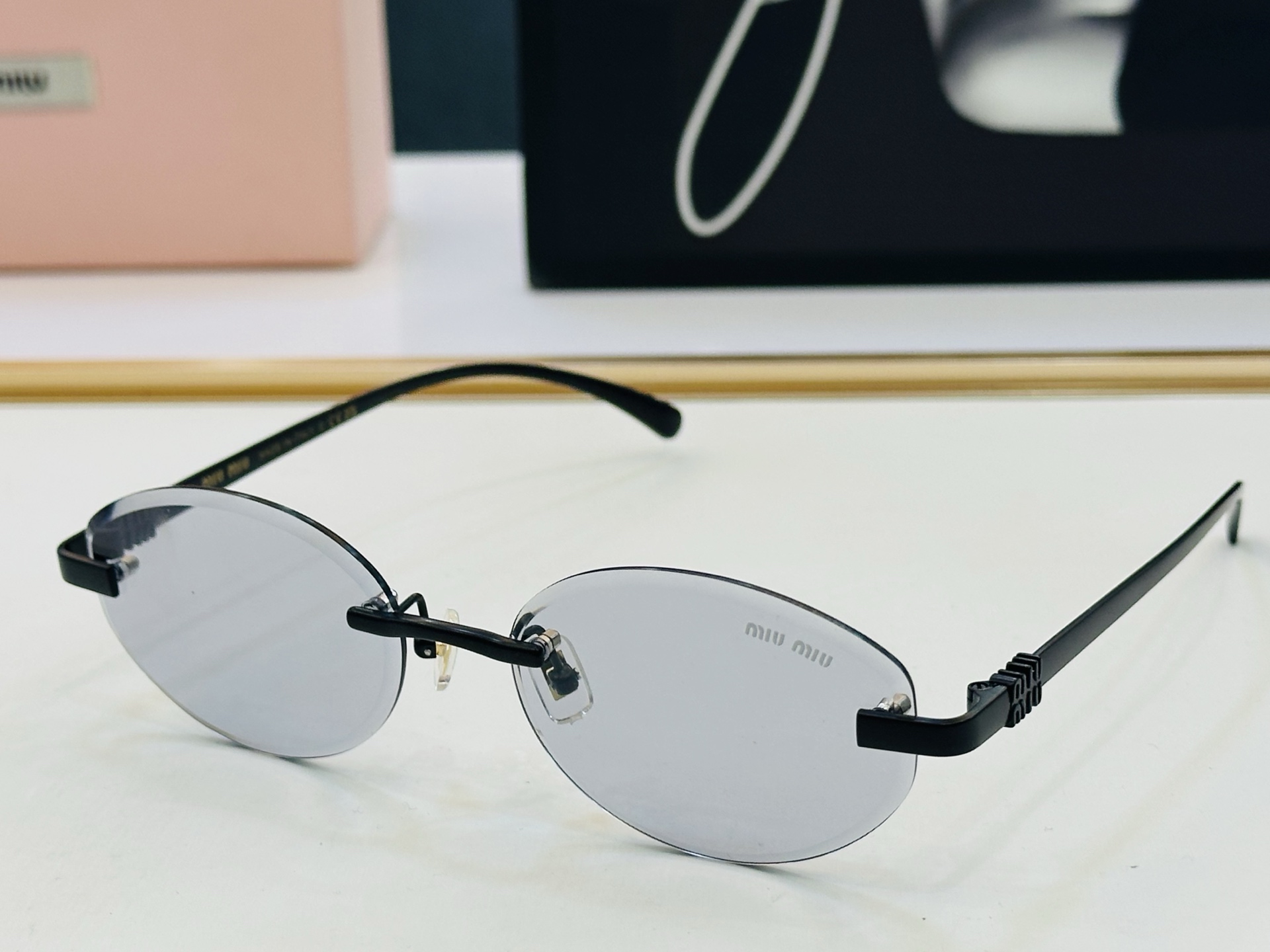 谬家 MU1940 Size：56口17-143 女士太阳眼镜 [玫瑰][玫瑰] 高档 XL时尚墨镜潮人