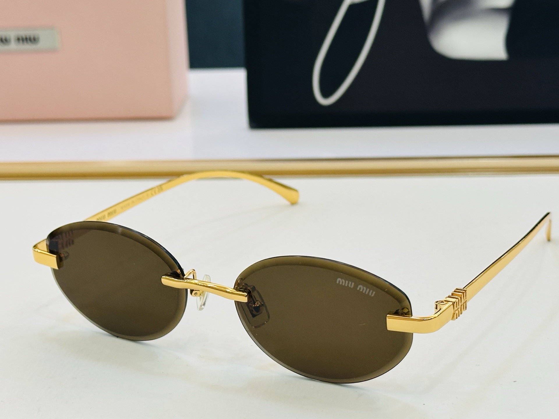 谬家 MU1940 Size：56口17-143 女士太阳眼镜 [玫瑰][玫瑰] 高档 XL时尚墨镜潮人