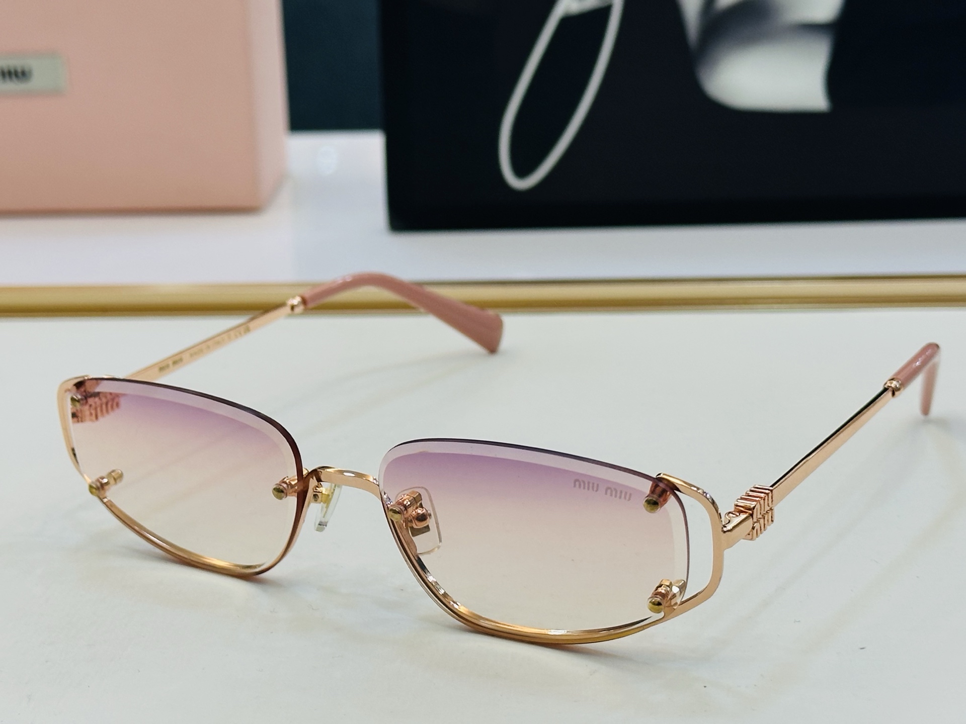 谬家 MU170AV Size：56口17-142 女士太阳眼镜 [玫瑰][玫瑰] 高档 XL时尚墨镜潮