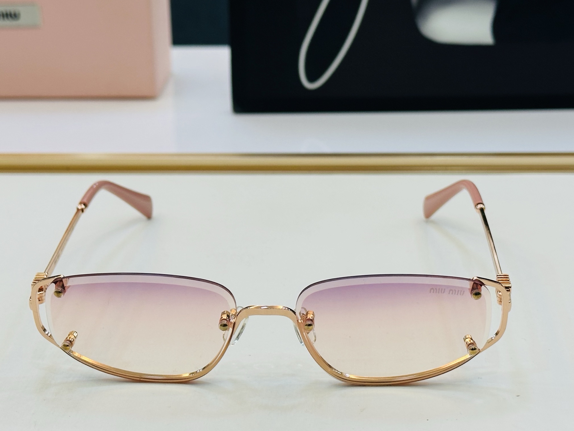 谬家 MU170AV Size：56口17-142 女士太阳眼镜 [玫瑰][玫瑰] 高档 XL时尚墨镜潮
