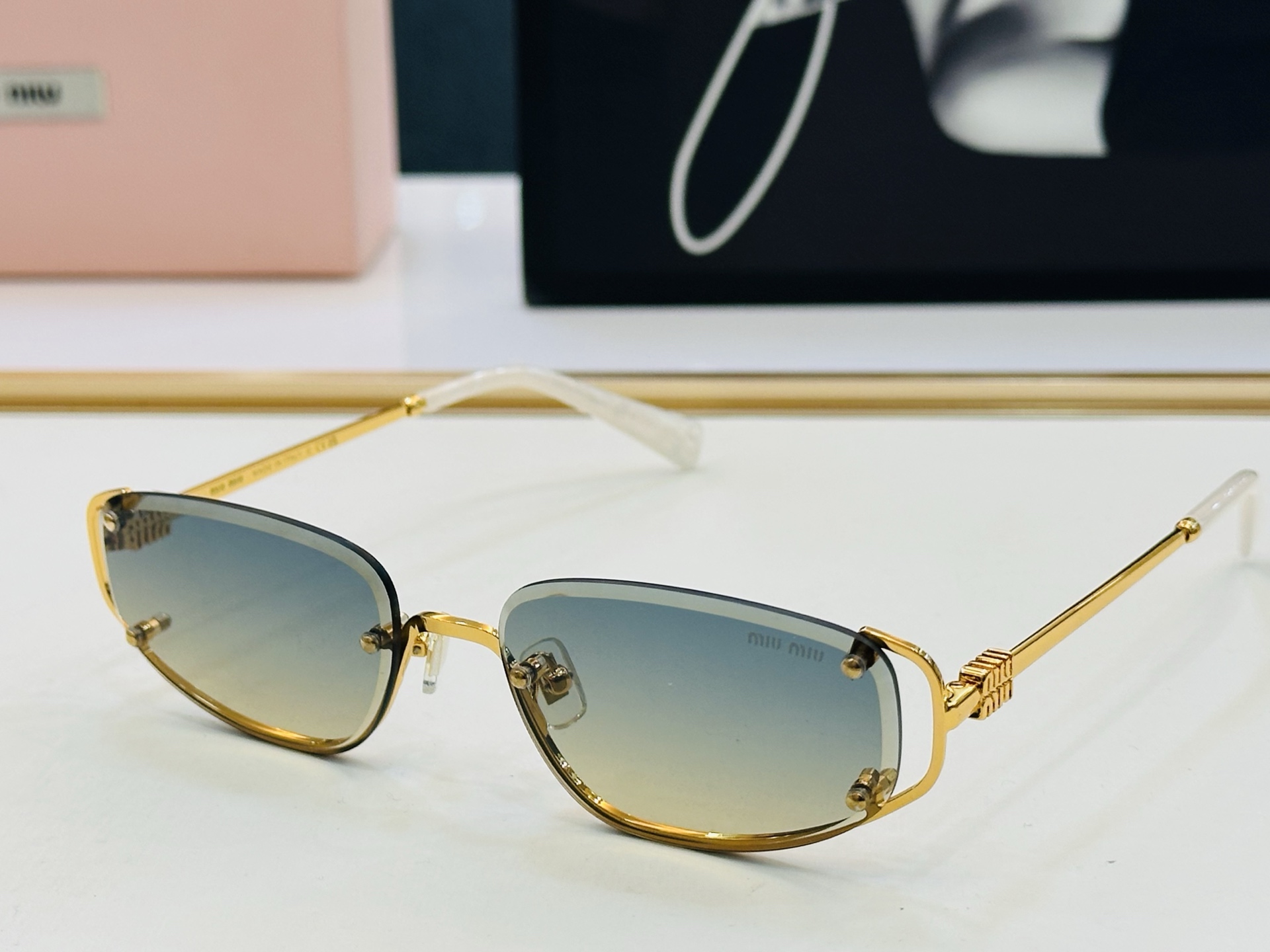 谬家 MU170AV Size：56口17-142 女士太阳眼镜 [玫瑰][玫瑰] 高档 XL时尚墨镜潮