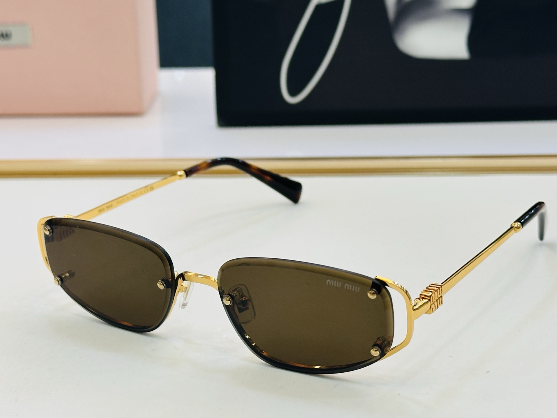 谬家 MU170AV Size：56口17-142 女士太阳眼镜 [玫瑰][玫瑰] 高档 XL时尚墨镜潮