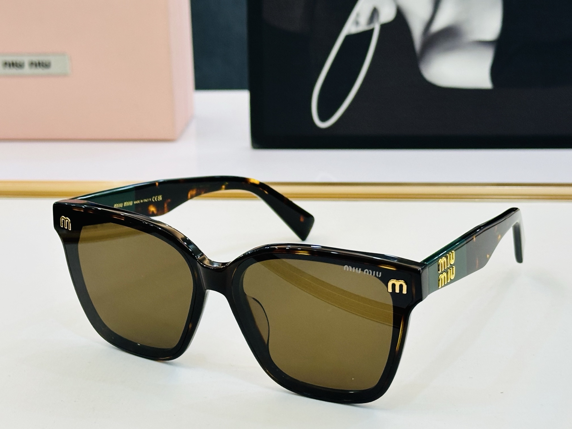 谬家 MU64ZS Size：65口18-145 女士太阳眼镜 [玫瑰][玫瑰] 高档 q时尚墨镜潮人[