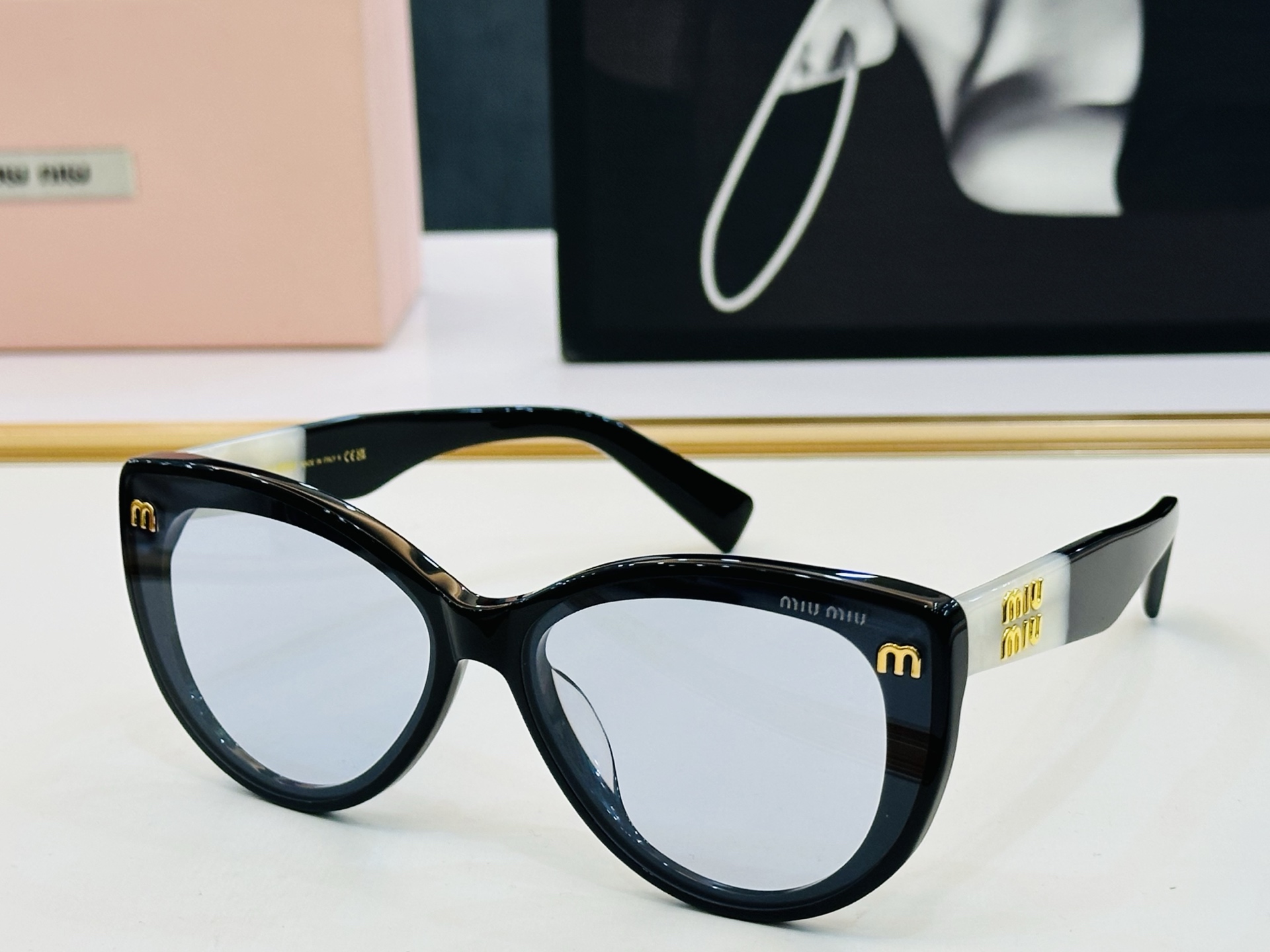 谬家 MU65ZS Size：63口18-145 女士太阳眼镜 [玫瑰][玫瑰] 高档 q时尚墨镜潮人[