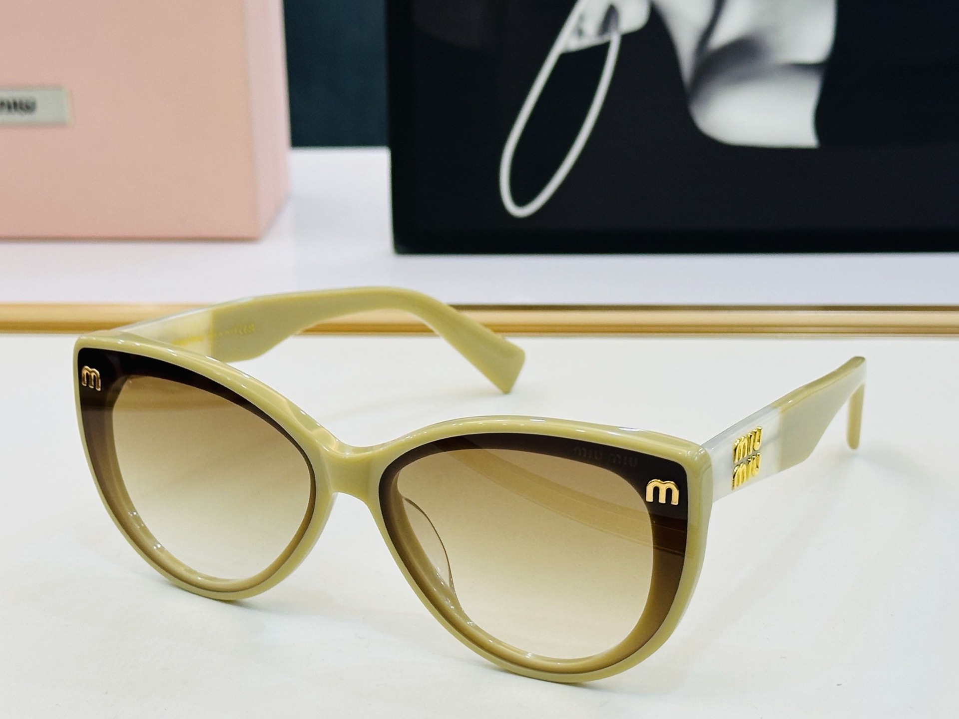 谬家 MU65ZS Size：63口18-145 女士太阳眼镜 [玫瑰][玫瑰] 高档 q时尚墨镜潮人[