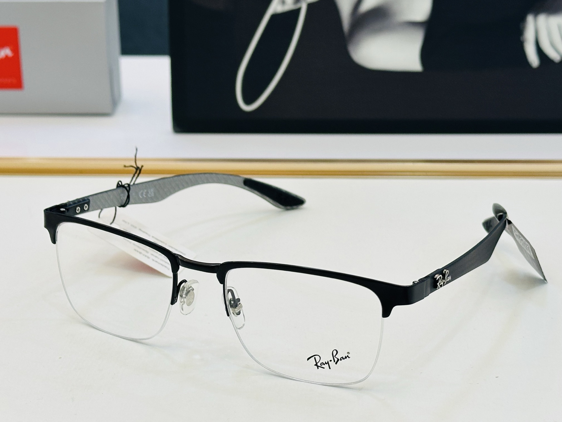 🔺雷鹏🔻RB8421 Size：54口20-145 男女通用，超帅气 经典框 配光镜 🕶