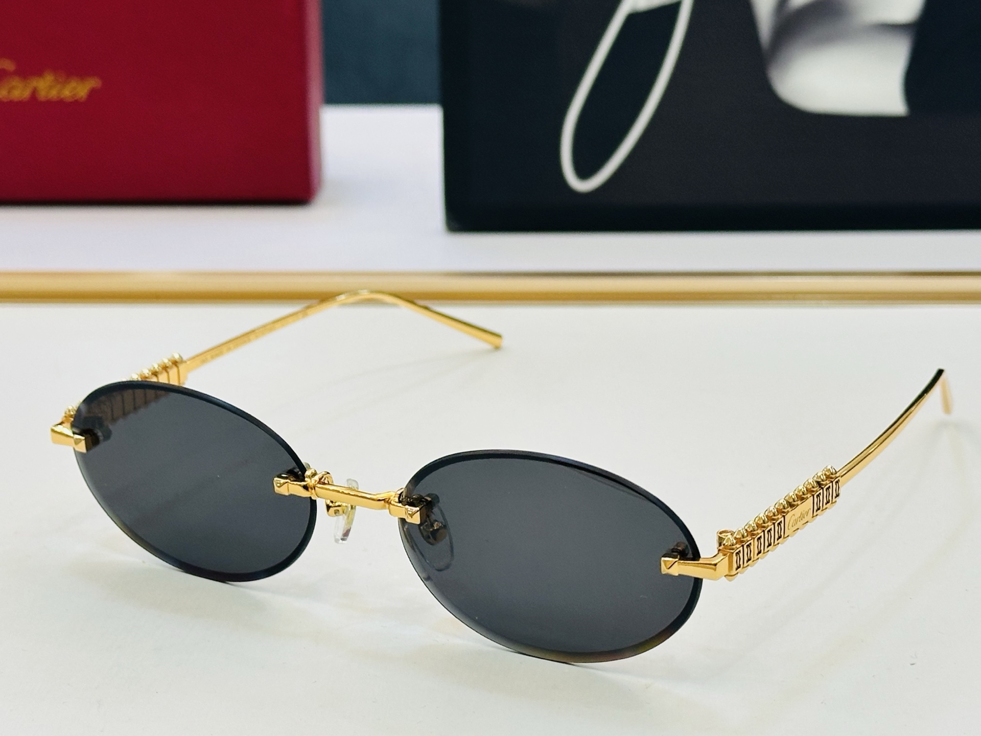 Cartie* 卡家 太阳镜 CT0739S Size：58口17-143 电镀工艺精湛气质十足！Y男女