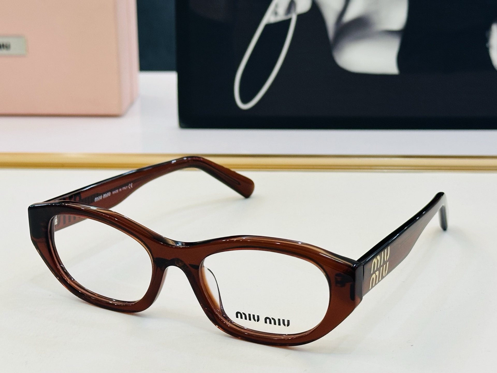 ❤️❤️🆕 谬家 MU03W Size：52口20-145 [玫瑰]得意]微笑] Z独具品质 配光镜