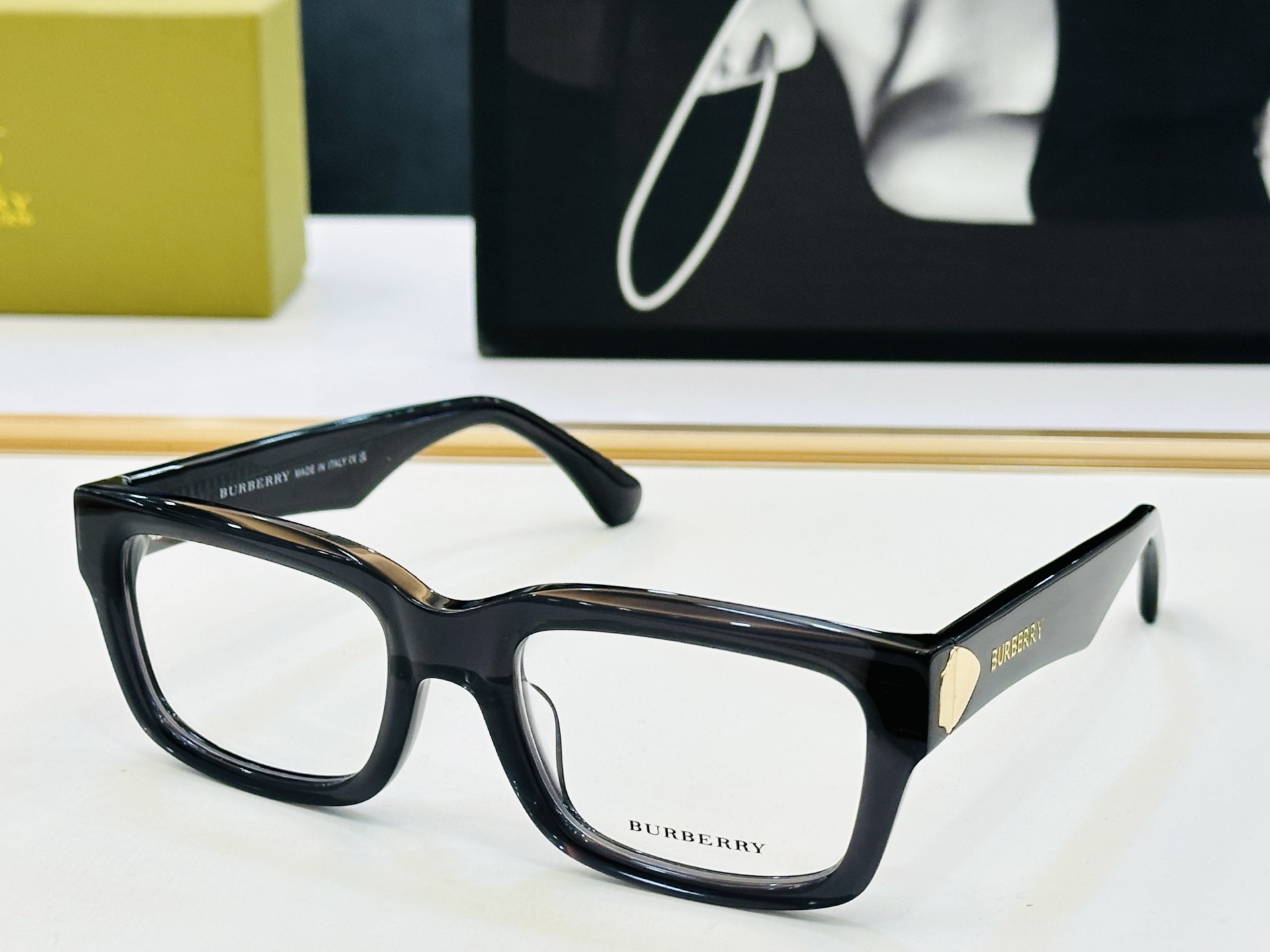新款 BURBERR*🔻巴家 BE4442 百搭镜架Size：55口21-145 🌲🌲🌲板材框 H多色可