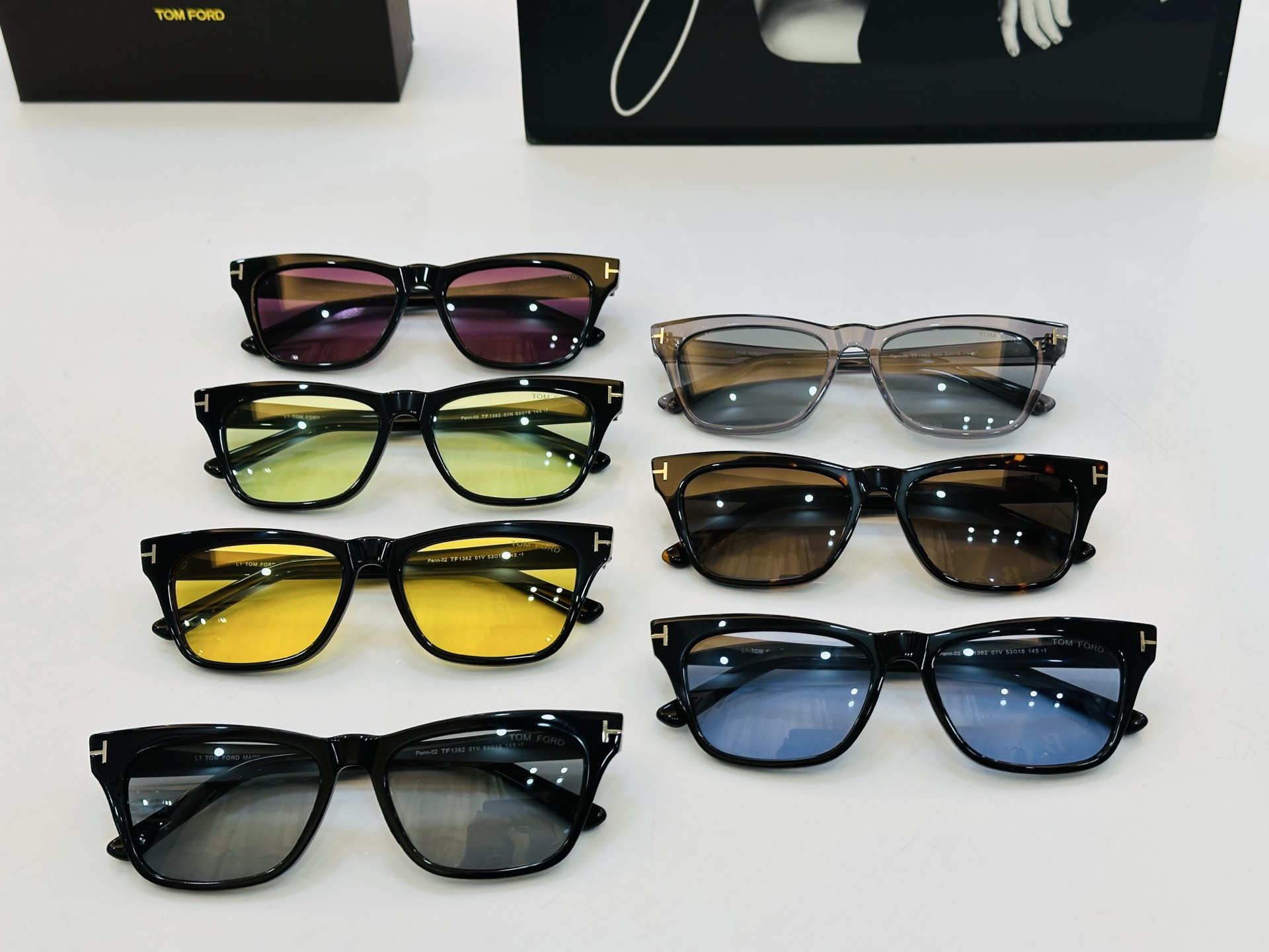 🔺TOM FOR*🔻 汤姆家 官网新款 TF1362 Size：53口16-145 经典时尚 🔝🔝C采用