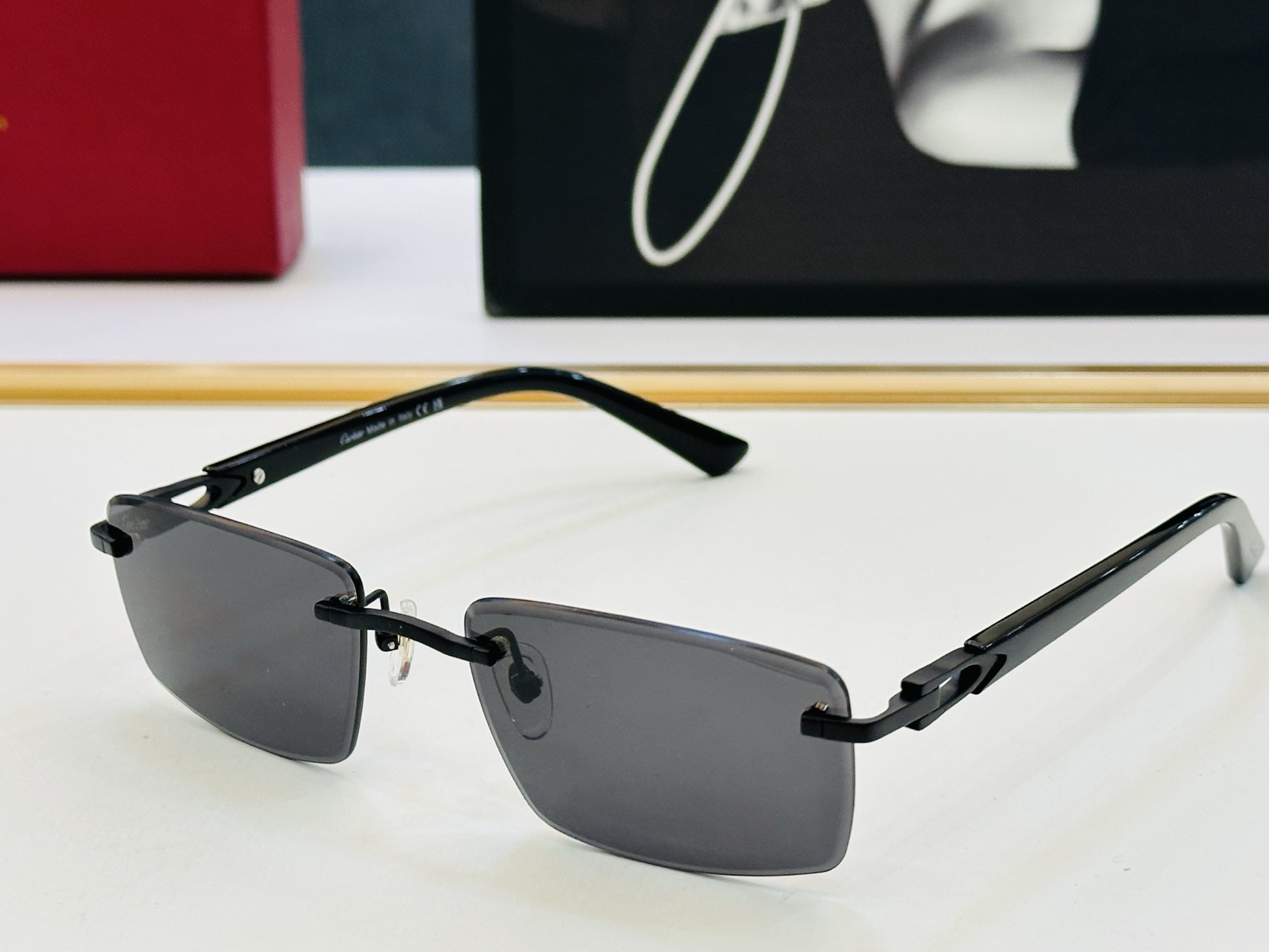 🆕 原版Cartie* 卡家 官网经典款 太阳镜 CT0582S Size：56口19-145 电镀工艺