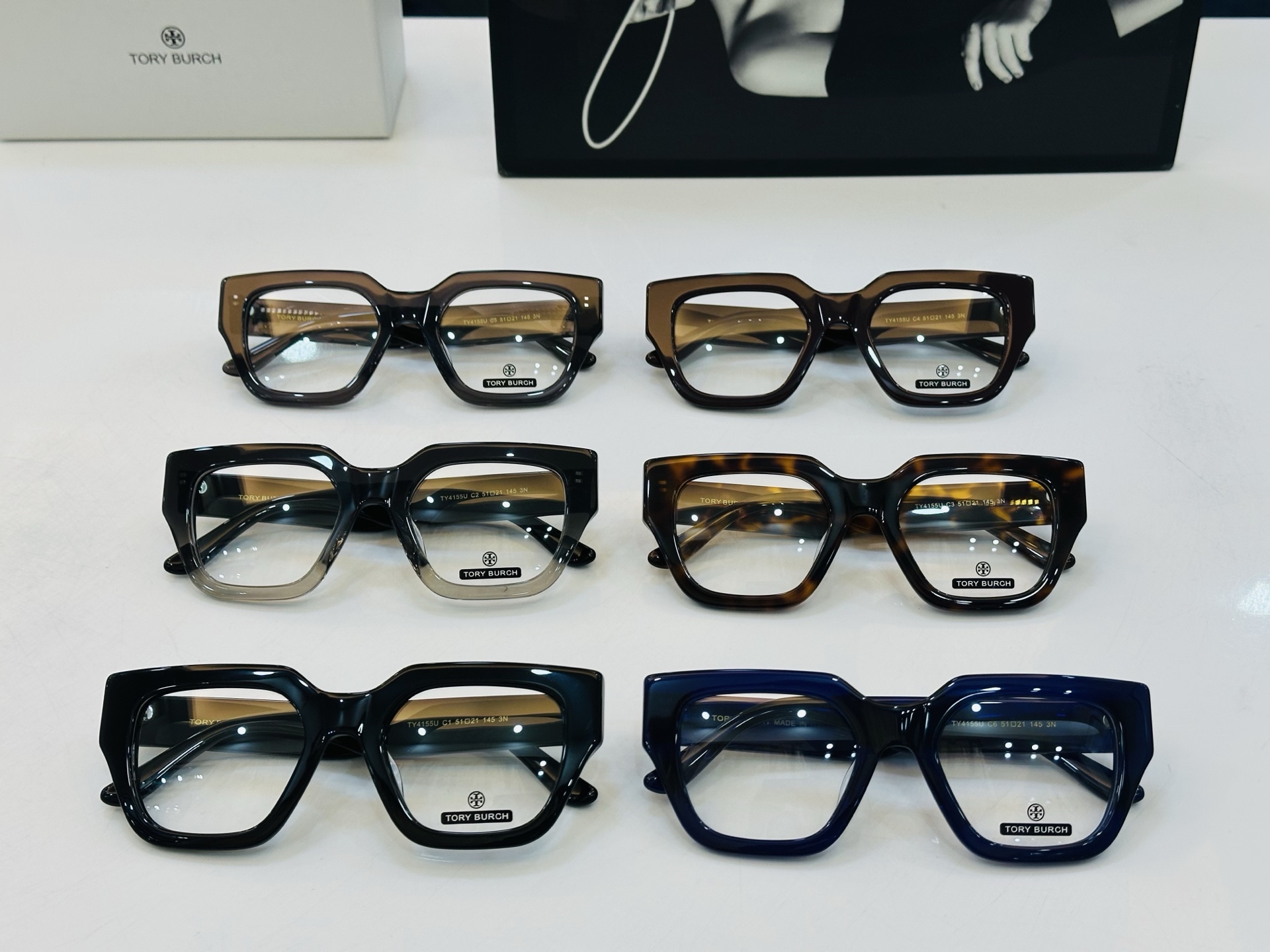 TORY BURC*⚜️MODEL:TY4155U 😘😘重磅出品 SIZE: 51口21-145 J原厂