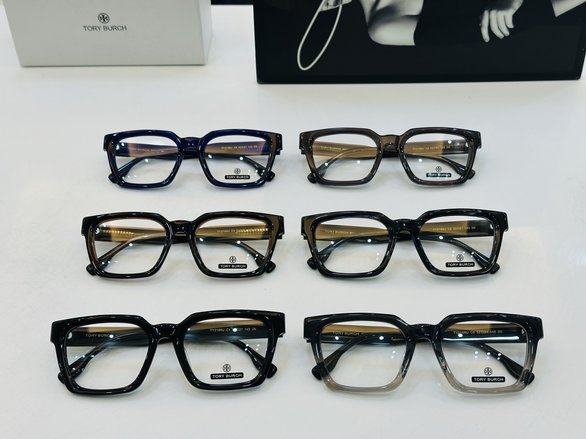 TORY BURC*⚜️MODEL:TY2188U 😘😘重磅出品 SIZE: 52口21-145 J原厂