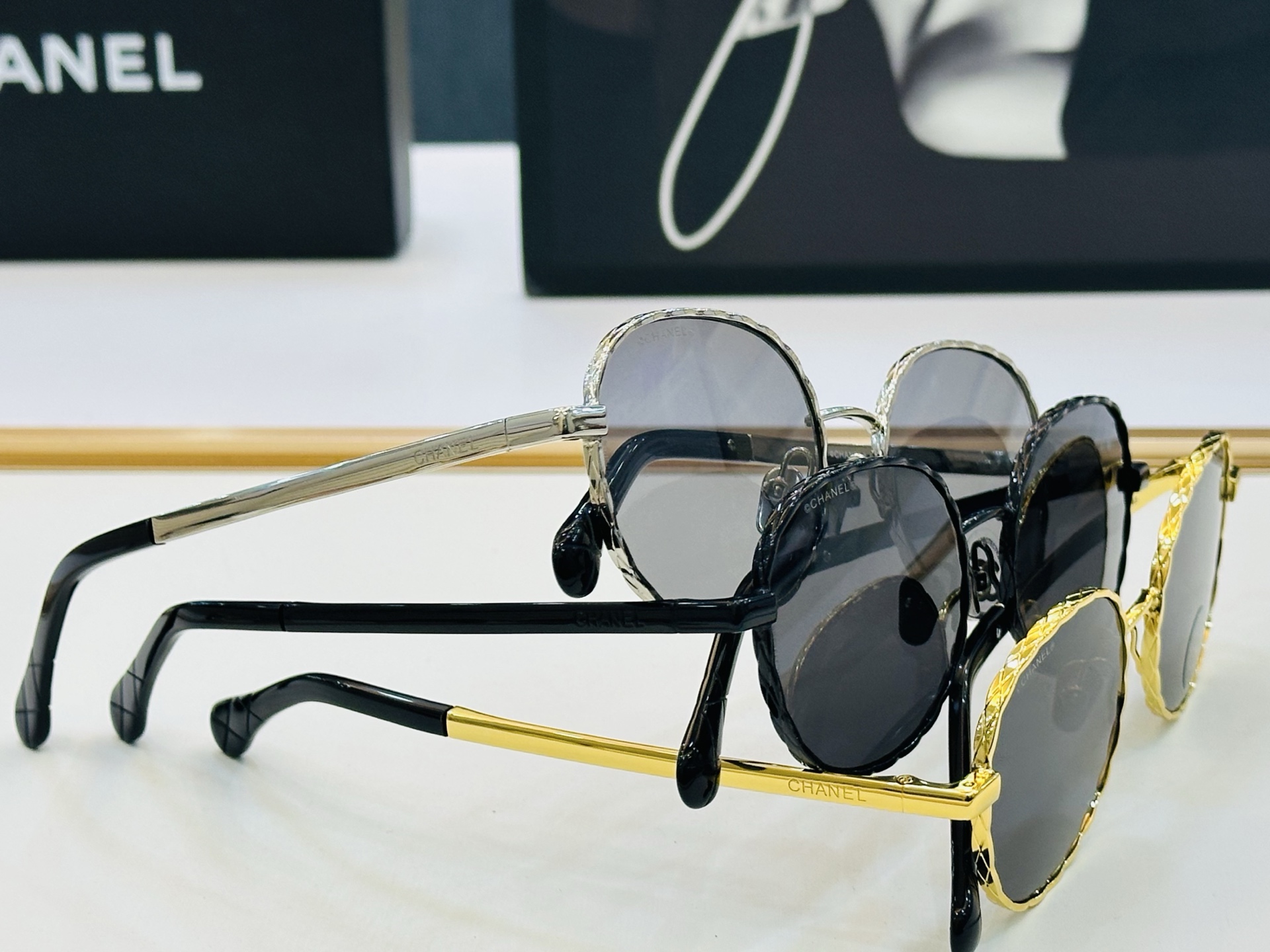 【CHANE*/香家】MODEL:CH2225 Size：55口18-145 独特设计 一适合各种脸型💋