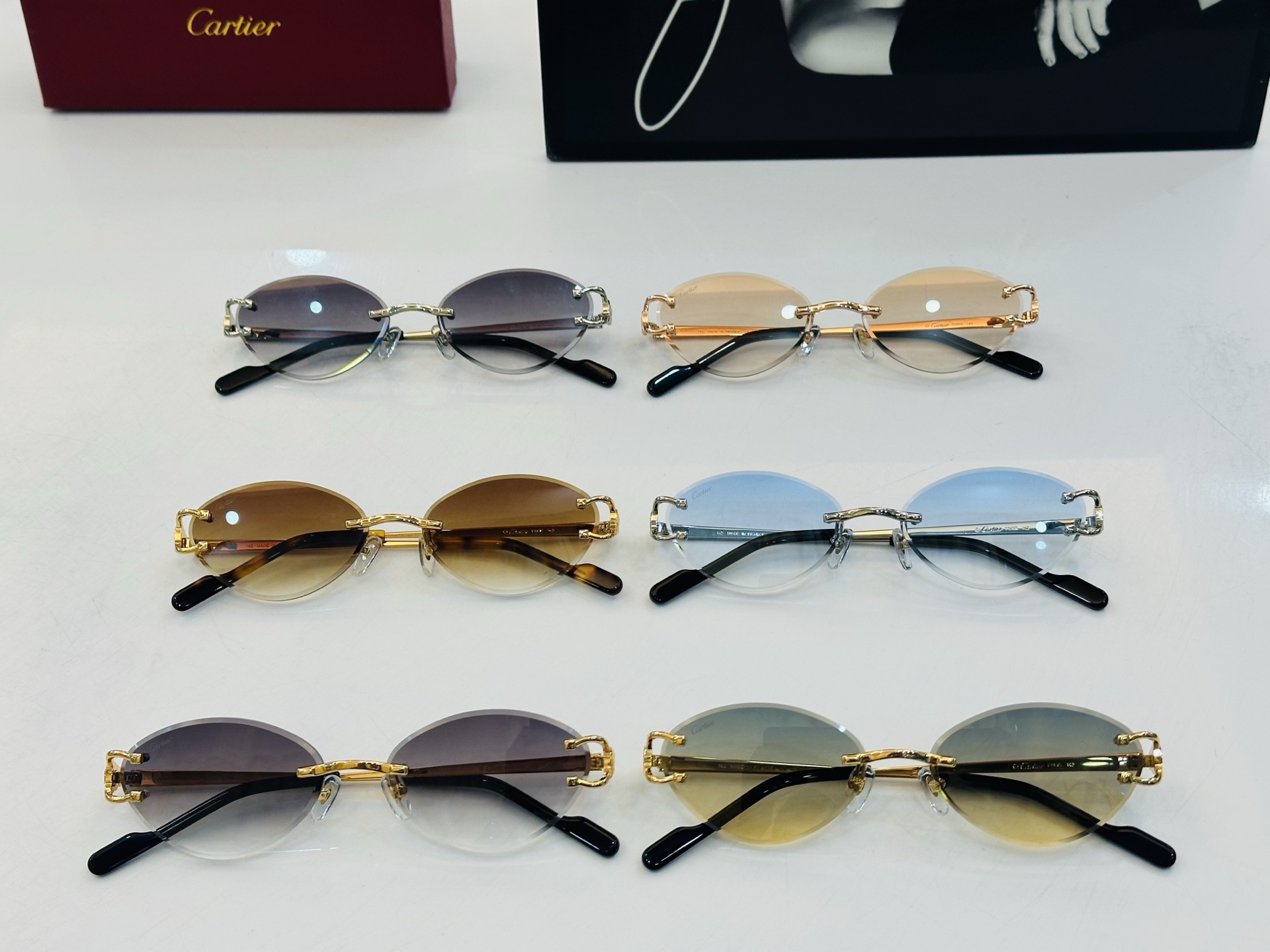 Cartie* 卡家 CT02028 太阳镜 Size：58口17-142 工艺精湛气质十足！bm男女同