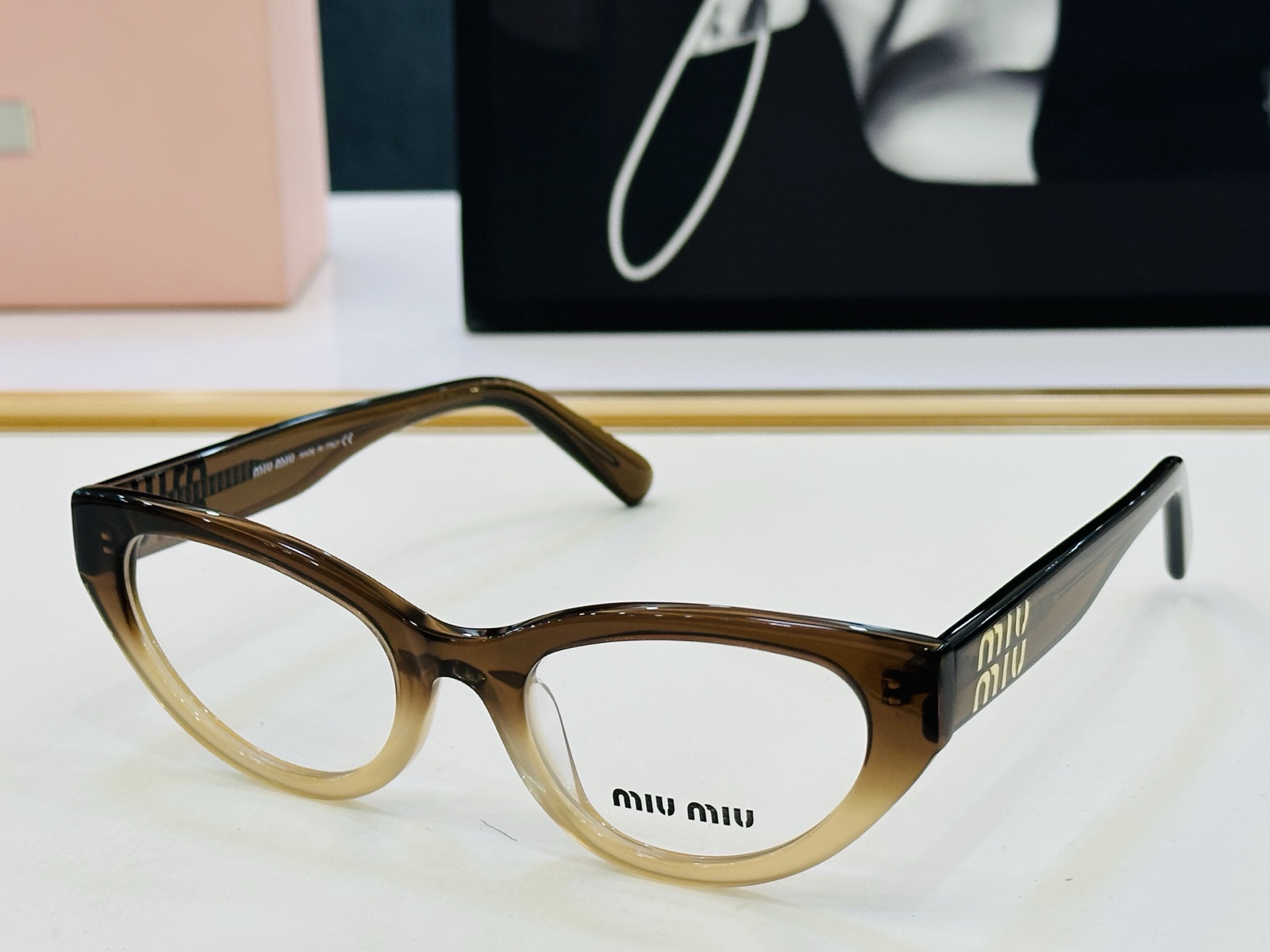 ❤️❤️🆕 谬家 MU05VV Size：52口20-145 [玫瑰]得意]微笑] Z独具品质 配光镜