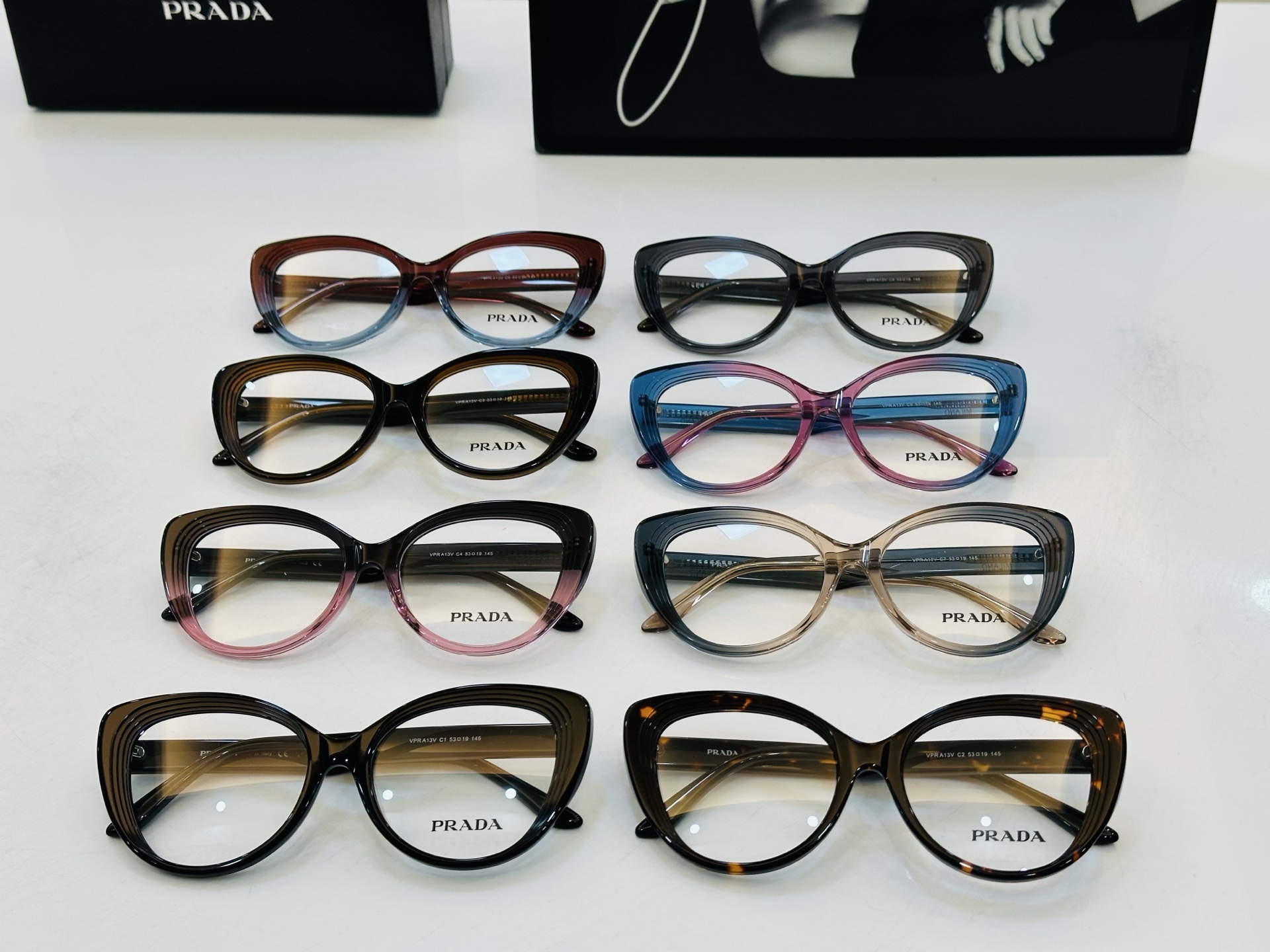 🔺PRAD*🔻普家 VPR A13V Size：53口19-145 眼镜系列堪称精湛制作 彰显独特个 Z