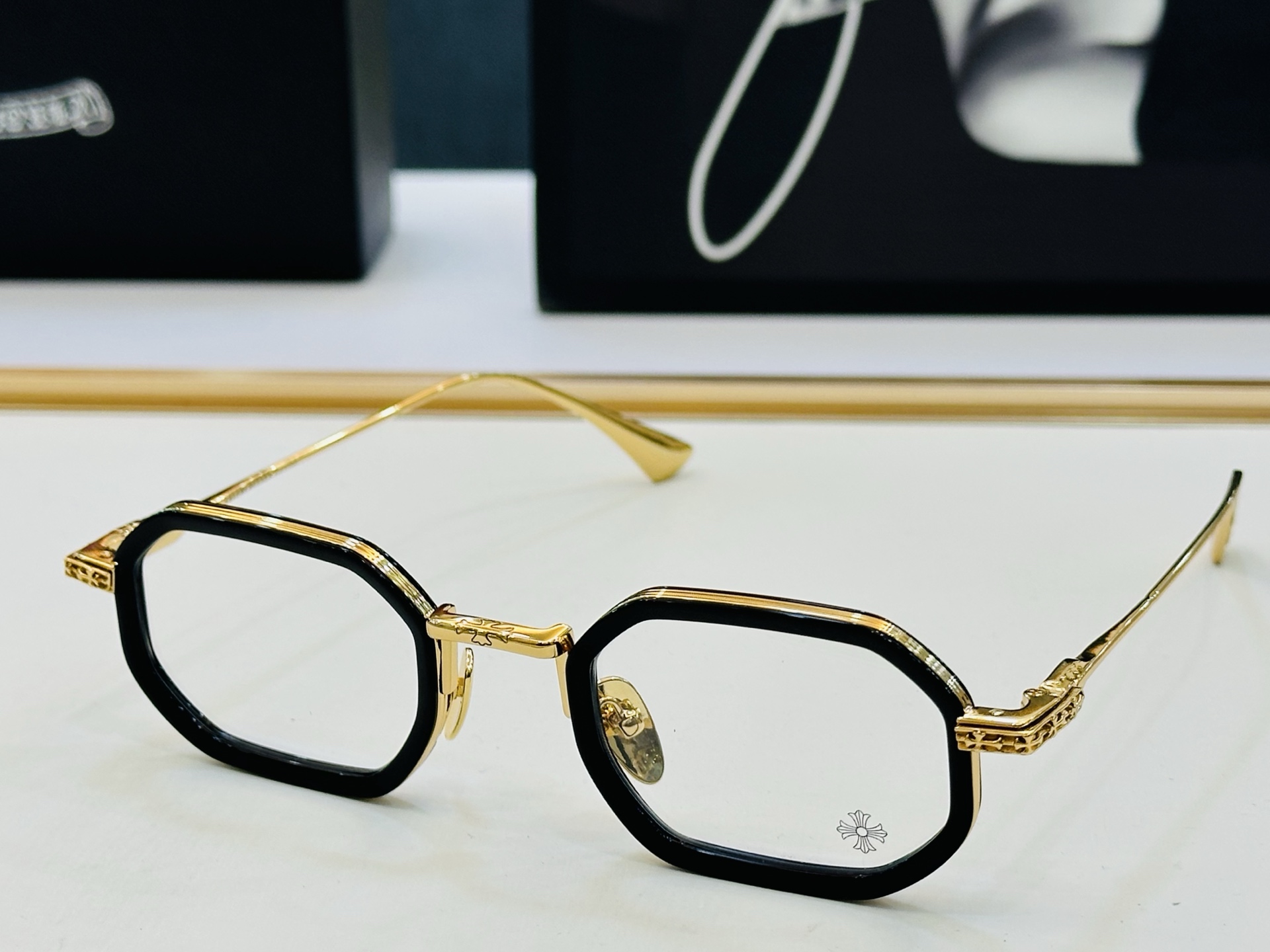 Chromeheart 克罗家 Size：54口19-145 精致厚金双色电镀 qj 金属质感超赞