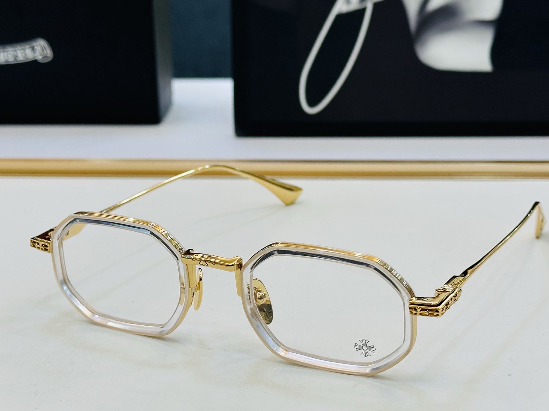 Chromeheart 克罗家 Size：54口19-145 精致厚金双色电镀 qj 金属质感超赞