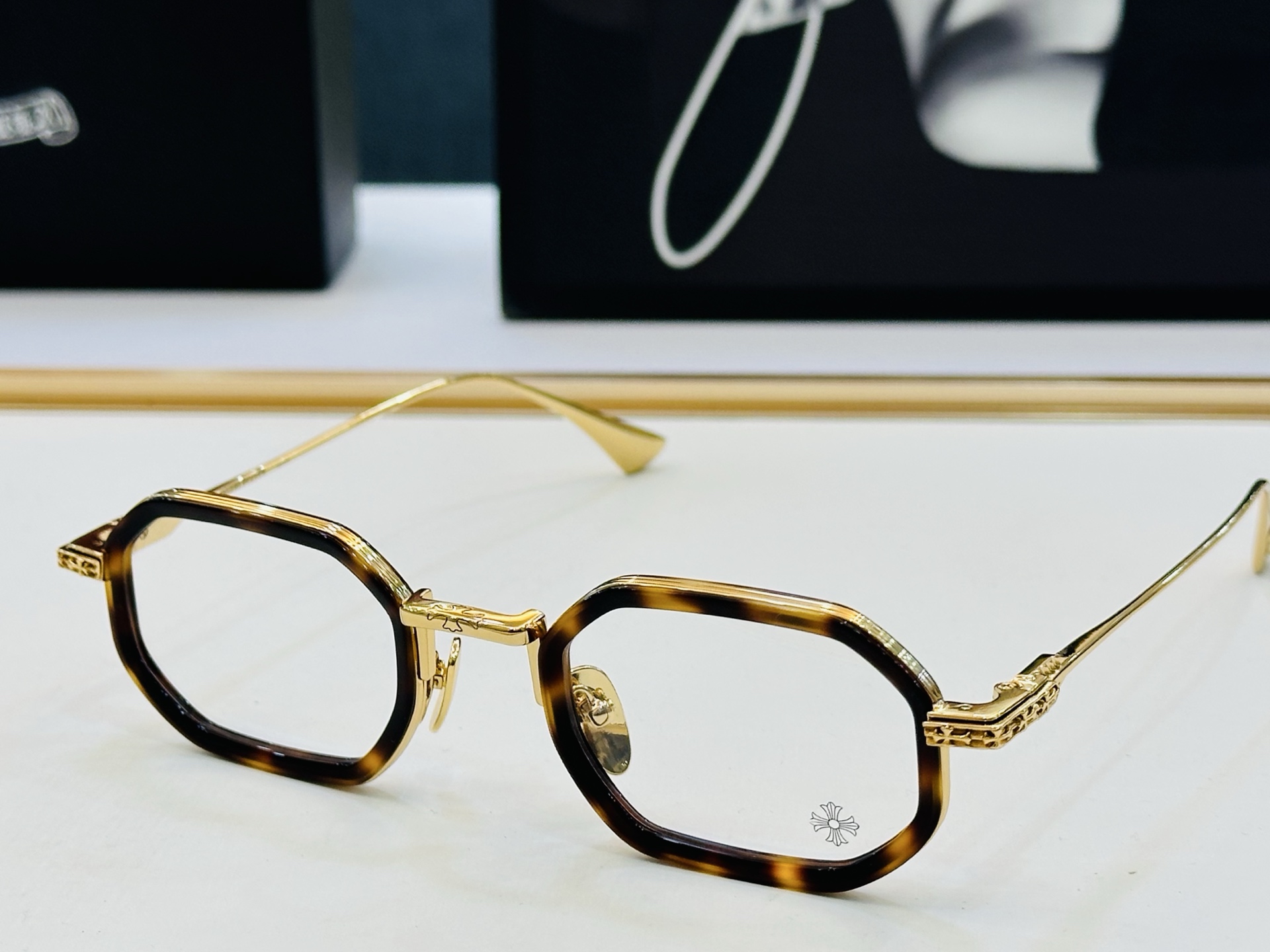 Chromeheart 克罗家 Size：54口19-145 精致厚金双色电镀 qj 金属质感超赞