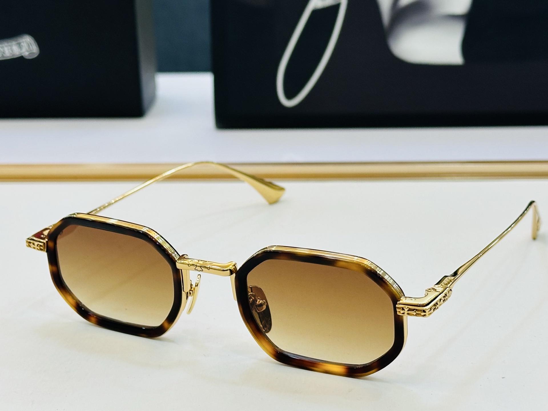 Chromeheart 克罗家 Size：54口19-145 精致厚金双色电镀 qj 金属质感超赞