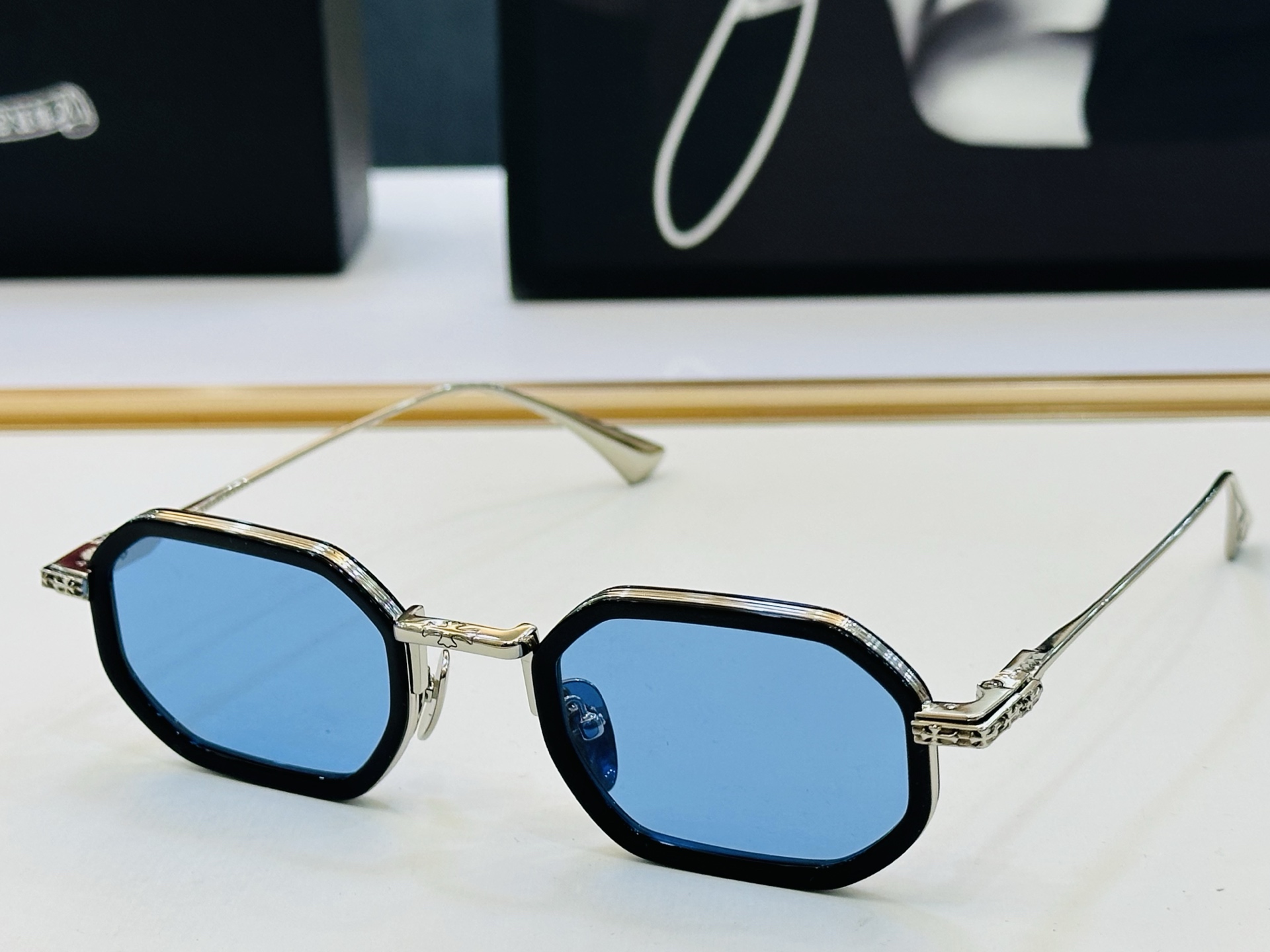 Chromeheart 克罗家 Size：54口19-145 精致厚金双色电镀 qj 金属质感超赞