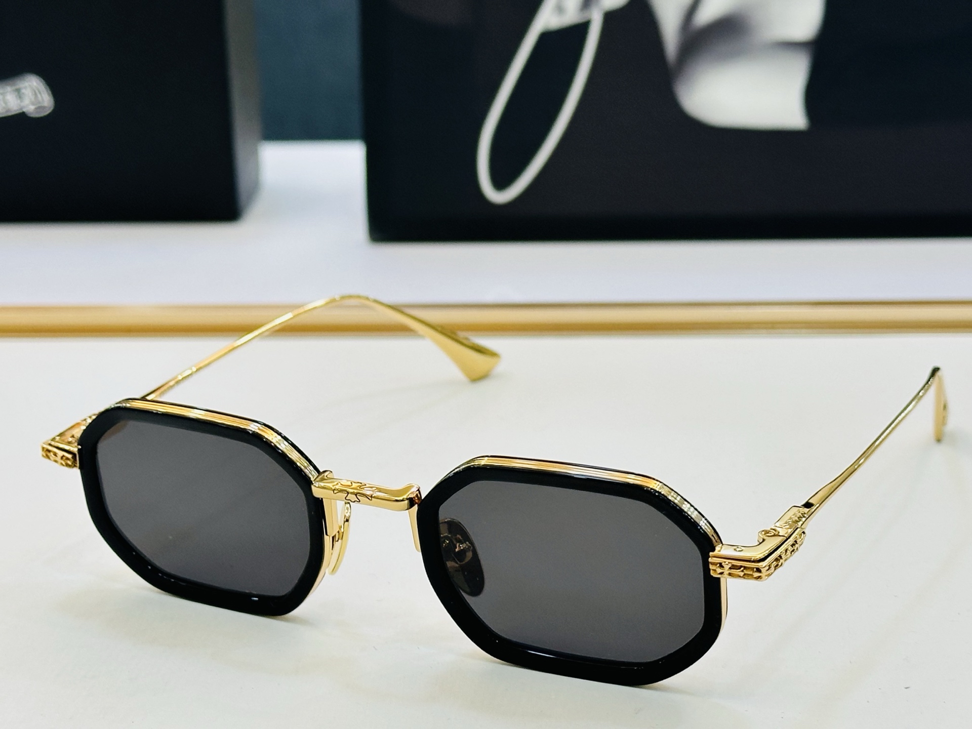 Chromeheart 克罗家 Size：54口19-145 精致厚金双色电镀 qj 金属质感超赞