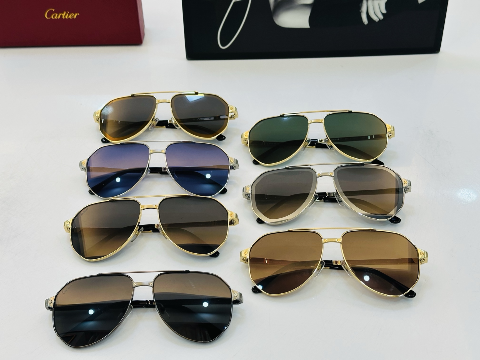 Cartie* 卡家 太阳镜 CT0461S Size：60口14-140 电镀工艺精湛气质十足！CC男
