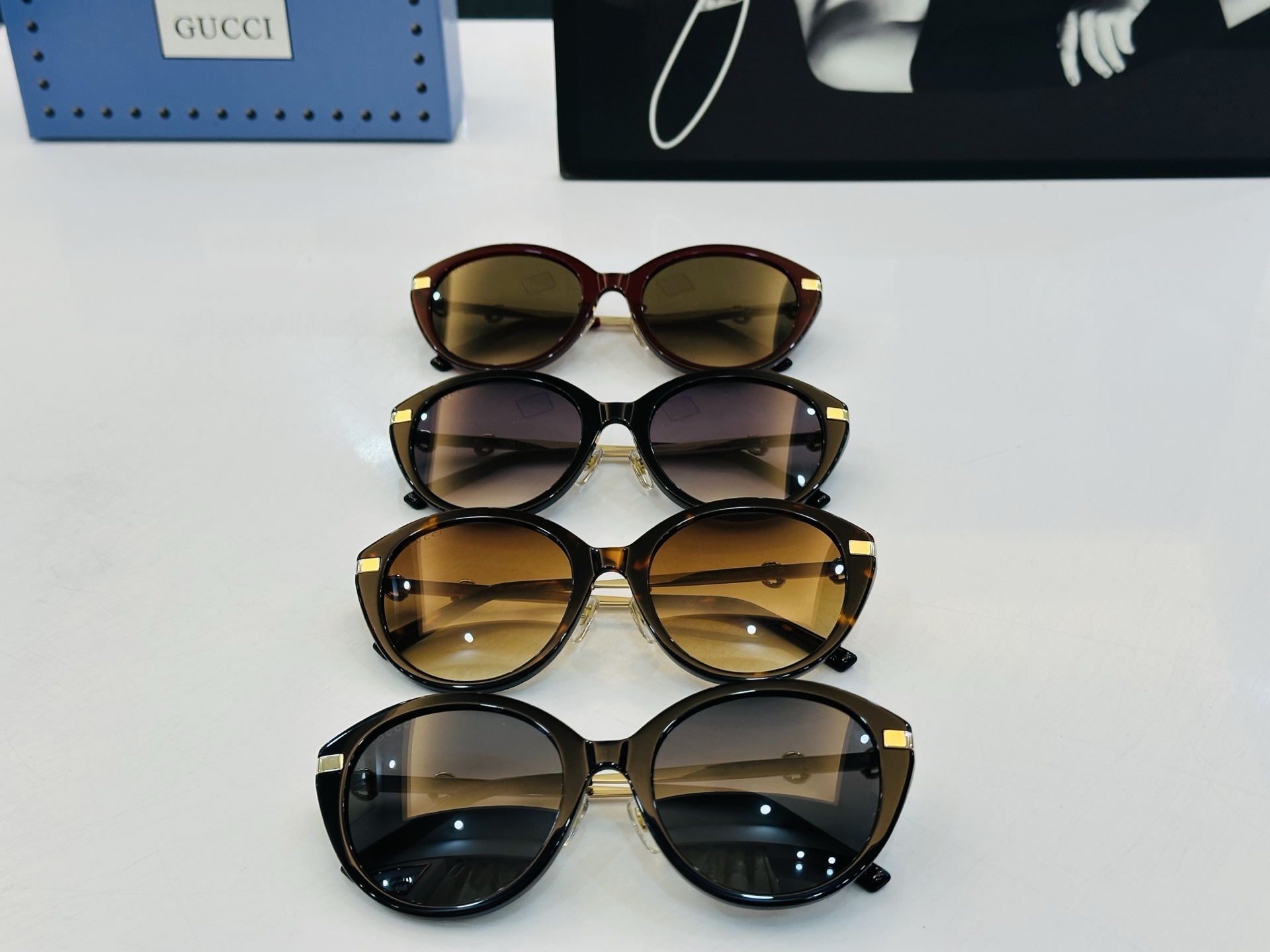 GUCC* 古家 GG2056SA 🐝🐝系列 Size：56口20-145 🍁🍁 W超绝品质 。