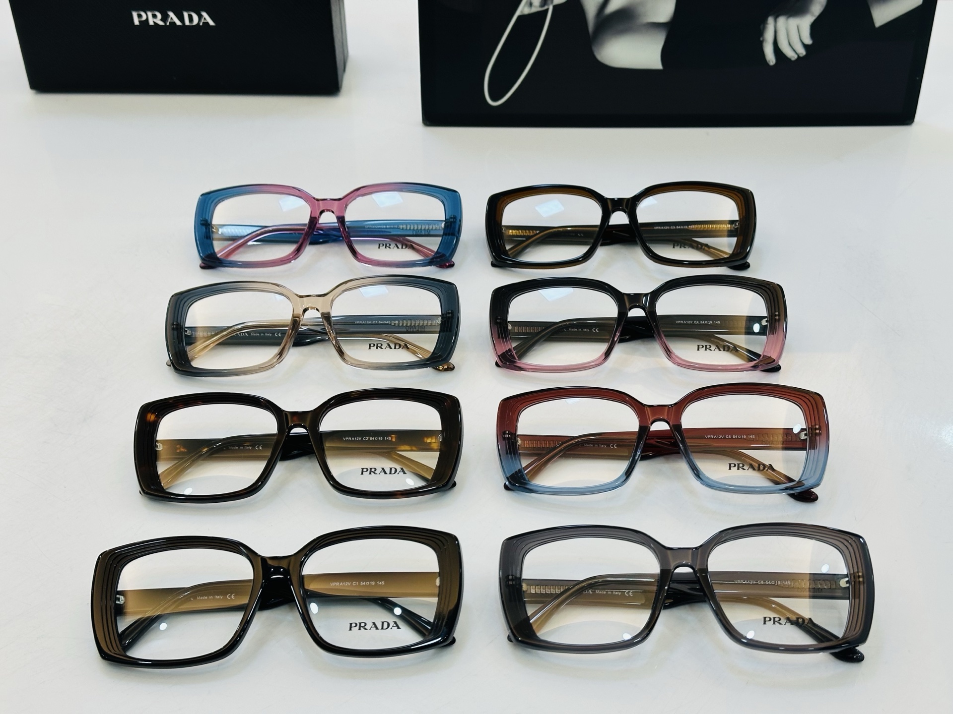 🔺PRAD*🔻普家 VPR A12V Size：54口19-145 眼镜系列堪称精湛制作 彰显独特个 Z