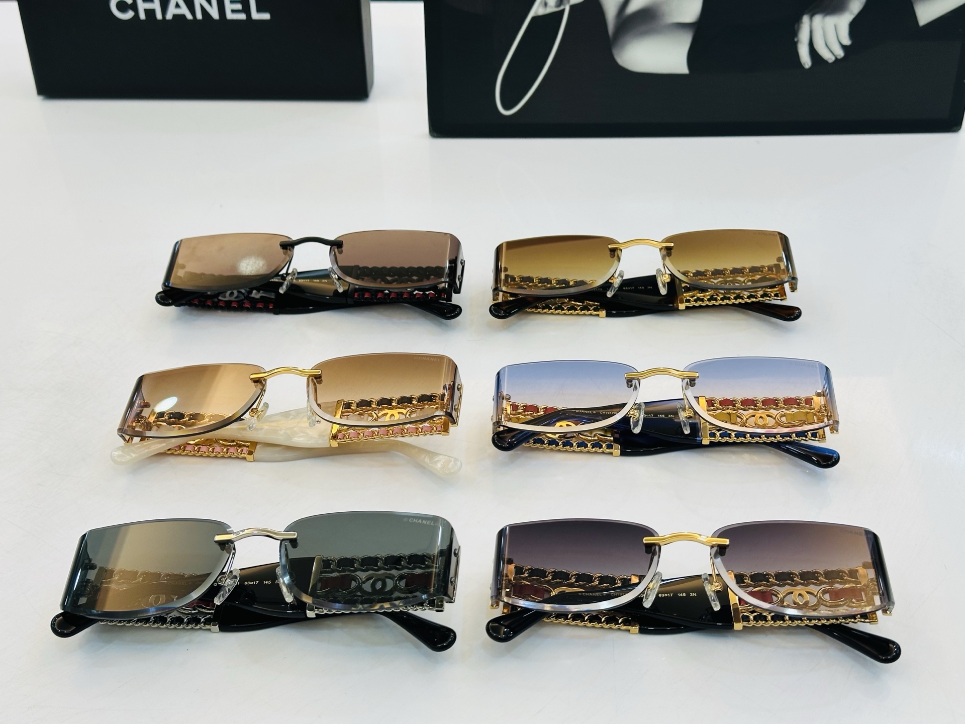 🆕 【CHANE*/香家】MODEL: CH1917 Size：63口17-145 💅🏻💓b太阳镜