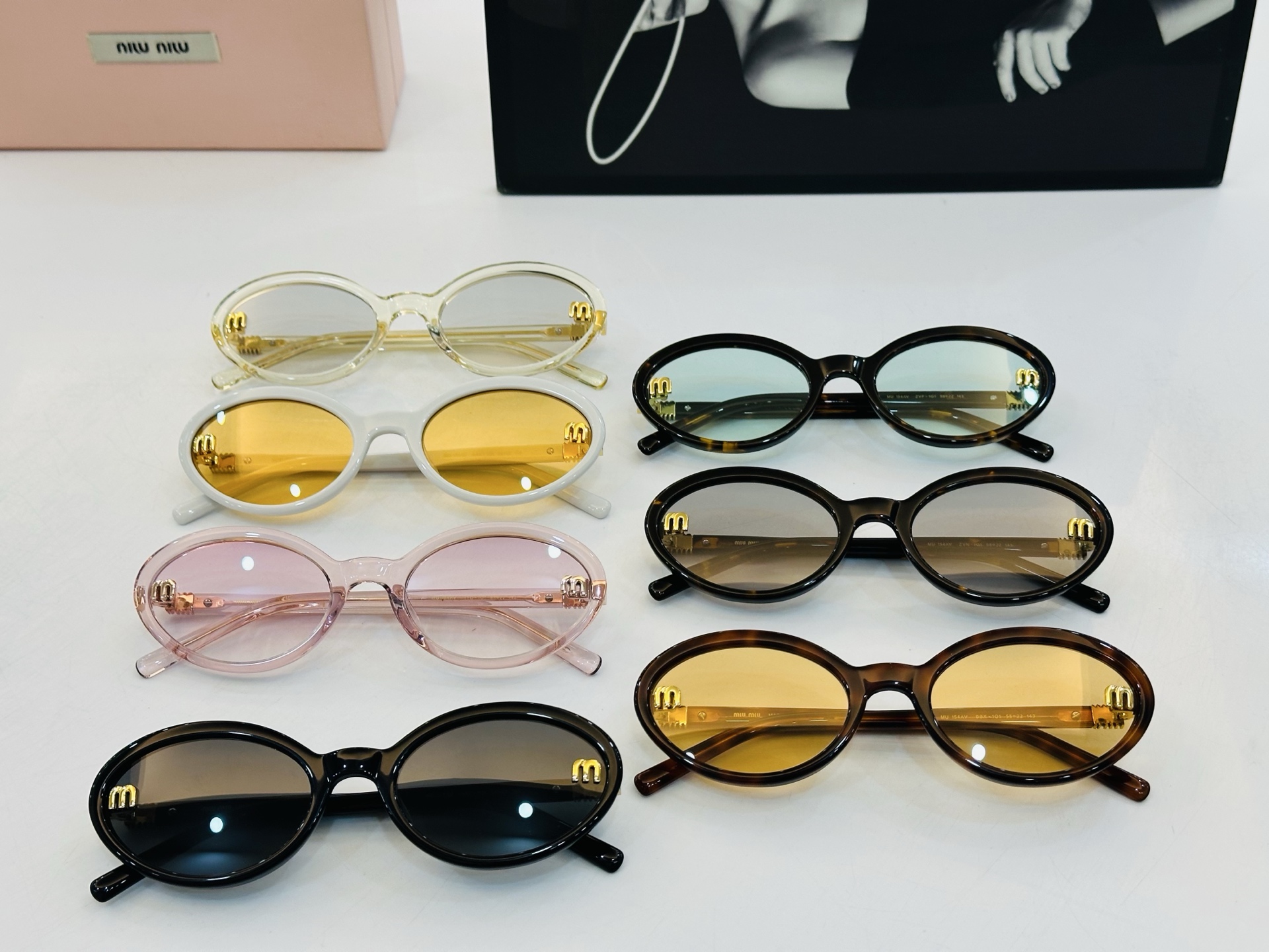 🆕 谬家 MU 154AV Size：58口22-143 🌺🌺 [玫瑰][闪电] 时尚靓丽 得意][得意